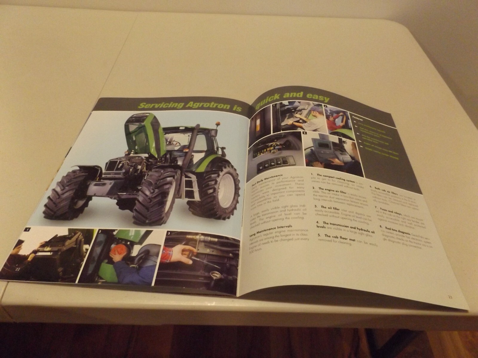 DEUTZ FAHR AGCOTRON 120-165.7, LIT # AGCOTRON120-165.7 BR02 (10-05)