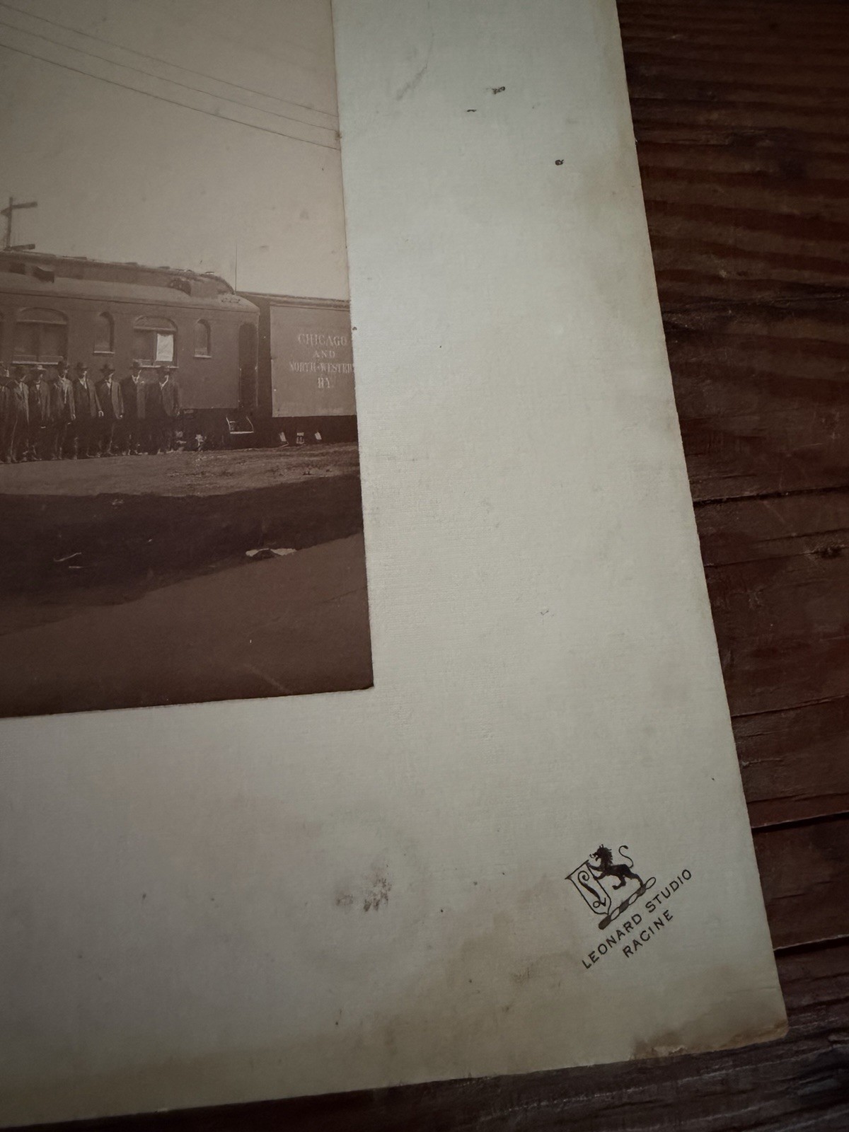 Antique Sattley Excursion Train Photo Texas Farm Machinery Dealers Racine WI