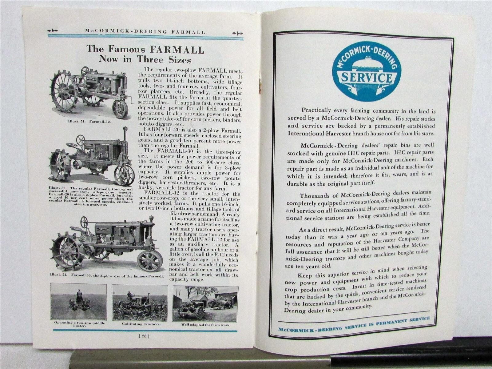 1934 International Harvester McCormick-Deering Ensilage Cutters Sales Mailer