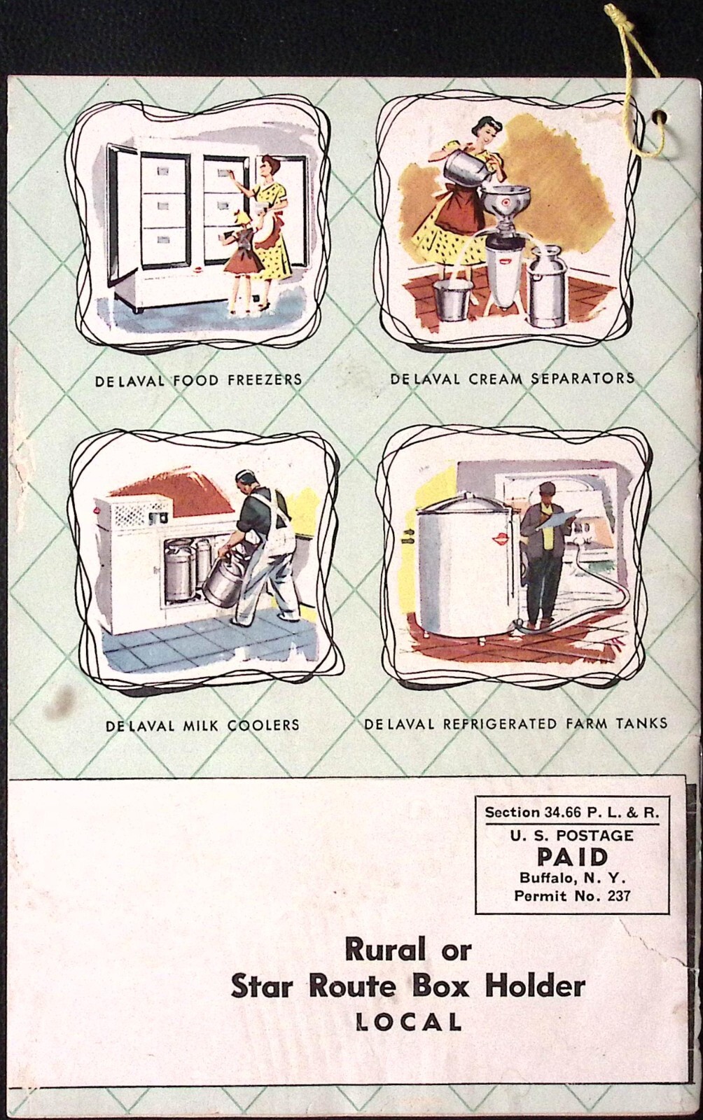 1955 DeLaval Modern Farm Manual Reuben D Leibensperger KUTZTOWN PA