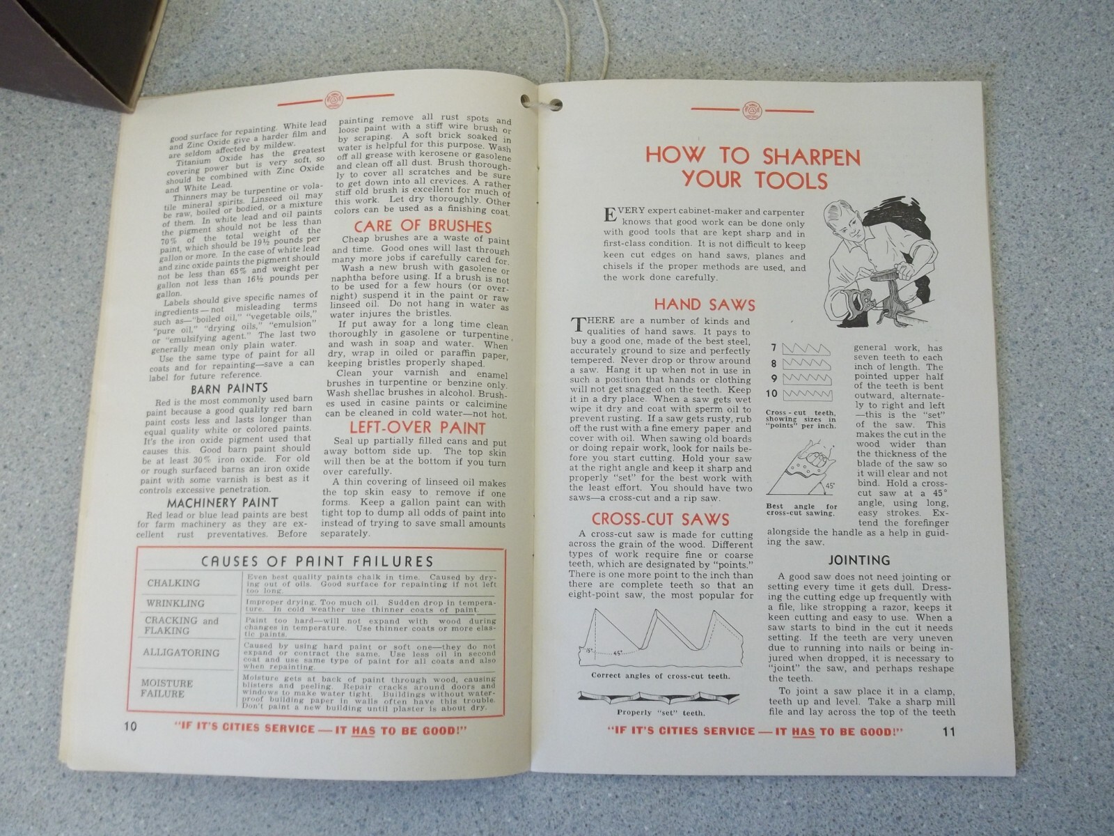 Cities Service Oils Farm Book 1943 Machinery Farm Guide booklet
