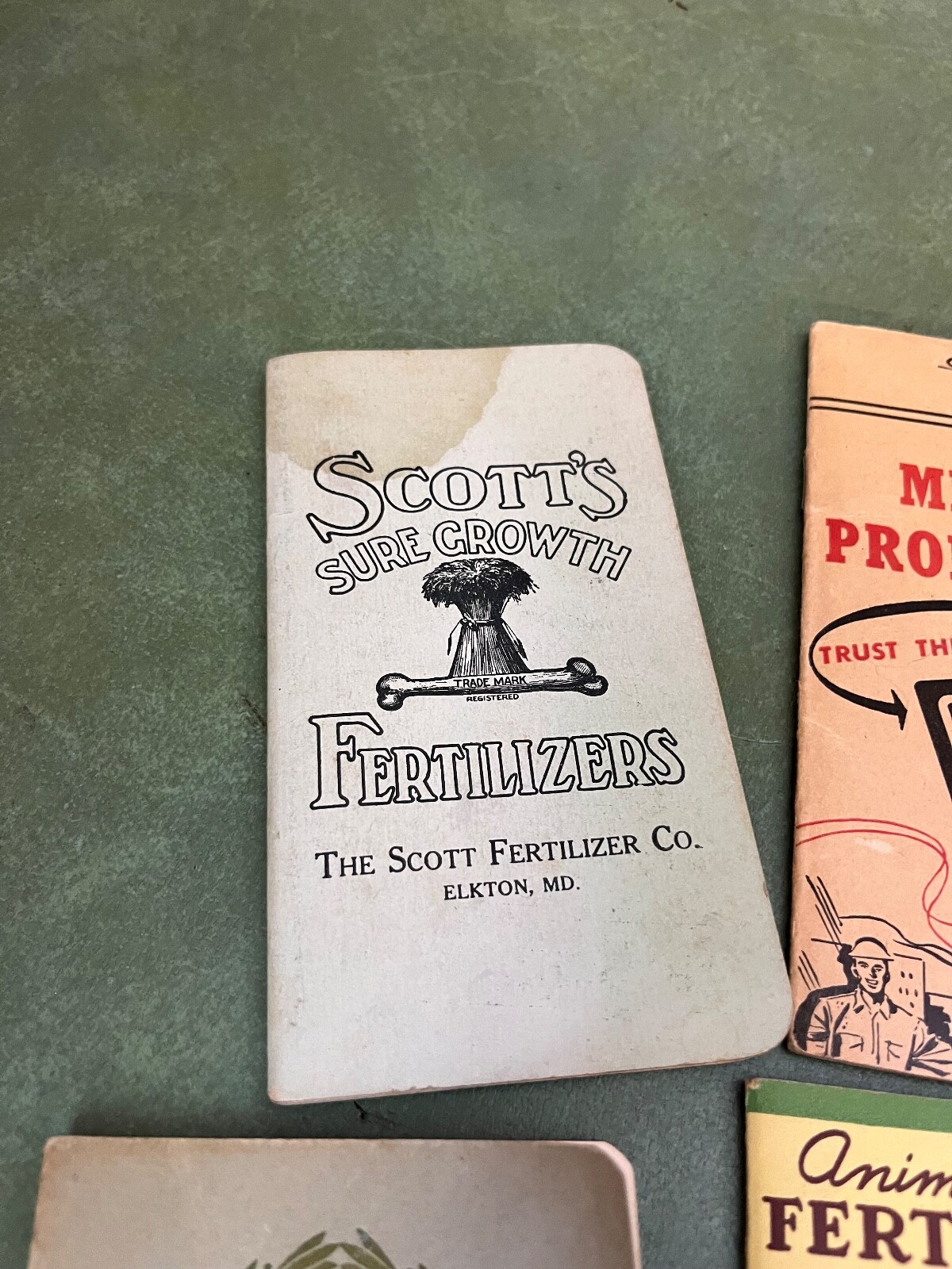 Lot Of Farmers Pocket Note Books Dickies Texaco Tygert Scotts Allentown PA