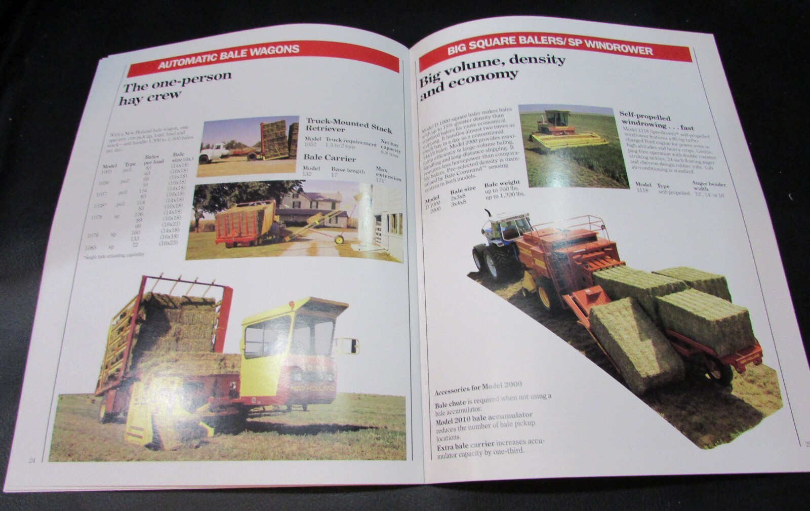 1990 Ford New Holland Farm Equip Buyers Guide Tractor Combine Hay Garden Tillage