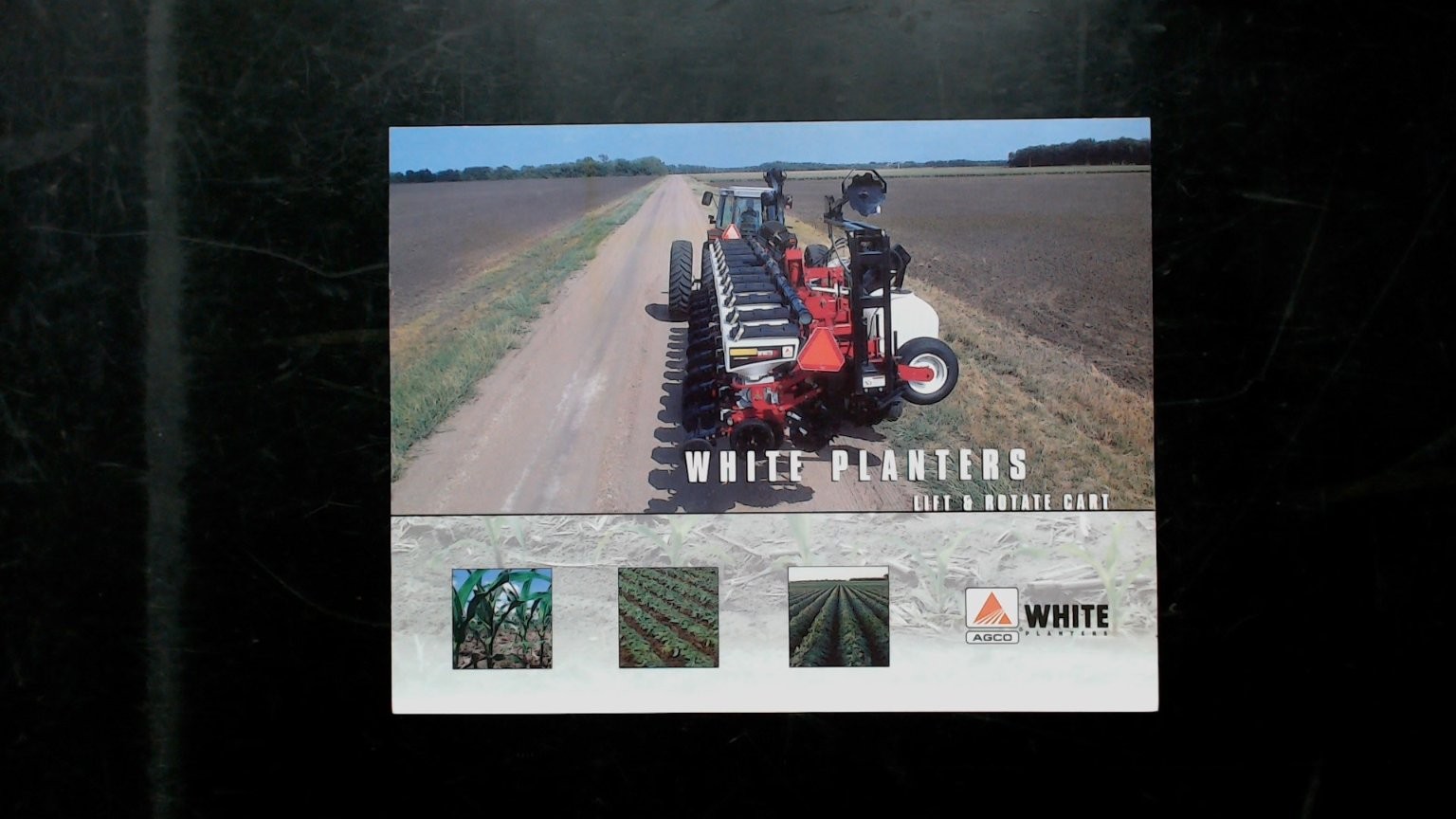 AGCO White Planters Lift & Rotate Cart Brochure Vintage Agriculture