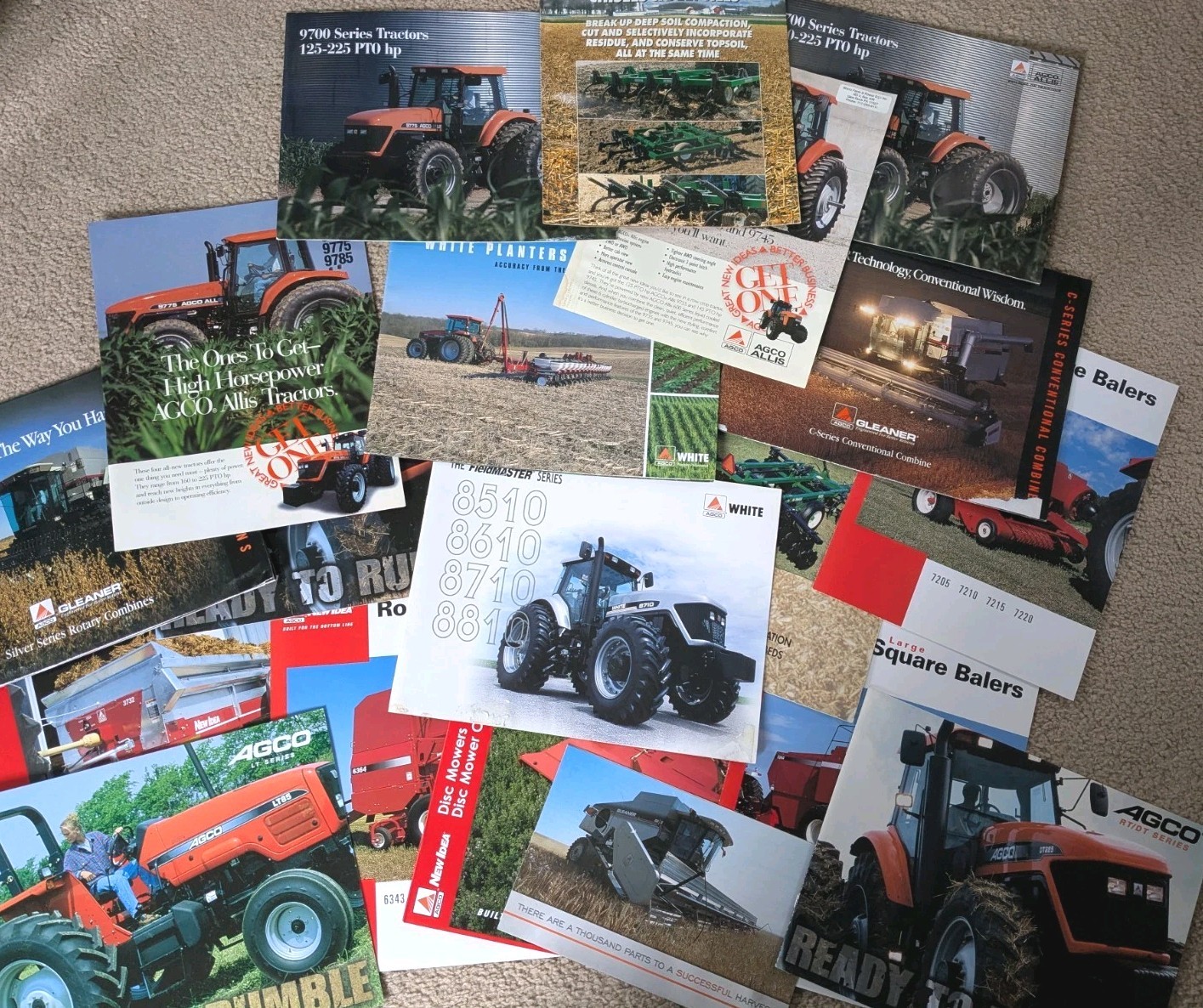 1990&rsquo;s-Early 2000&rsquo;s Agco White Paper Ephemera Lot