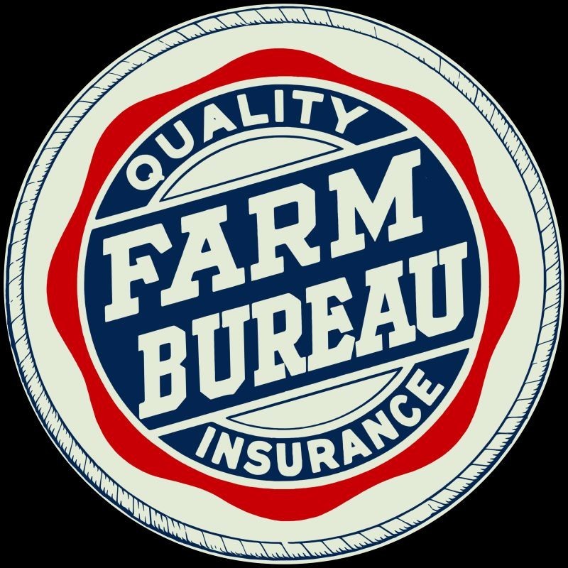 Quality Farm Bureau Insurance NEW METAL SIGN: 12&Prime; Dia. Round