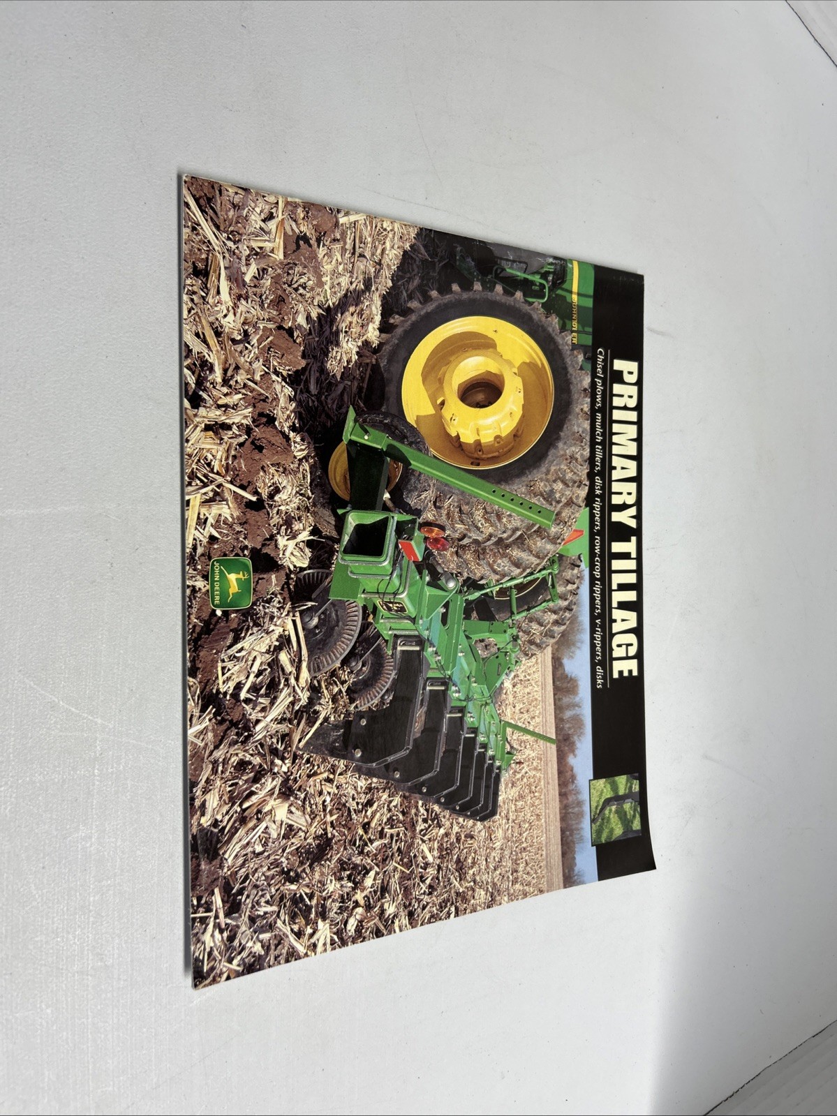 John Deere Primary Tillage Equipment for 1999 Brochure FCCA25