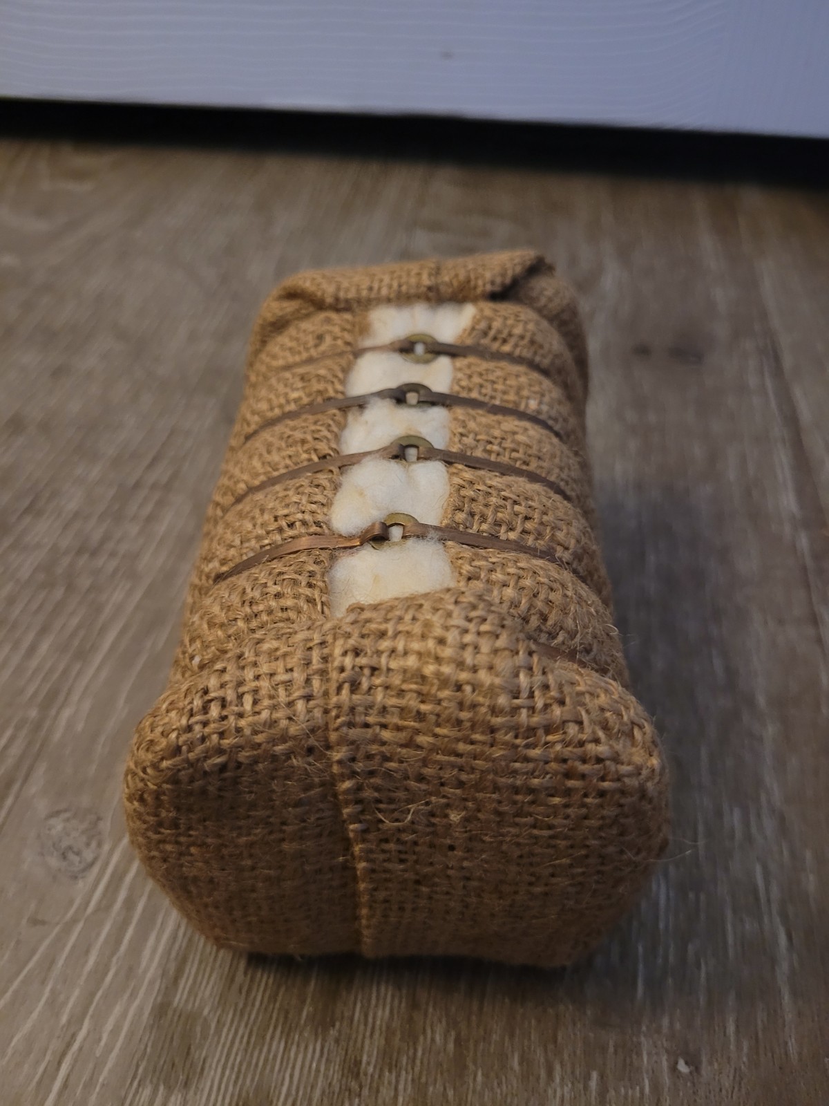 Vintage Miniature Cotton Bale Souvenir