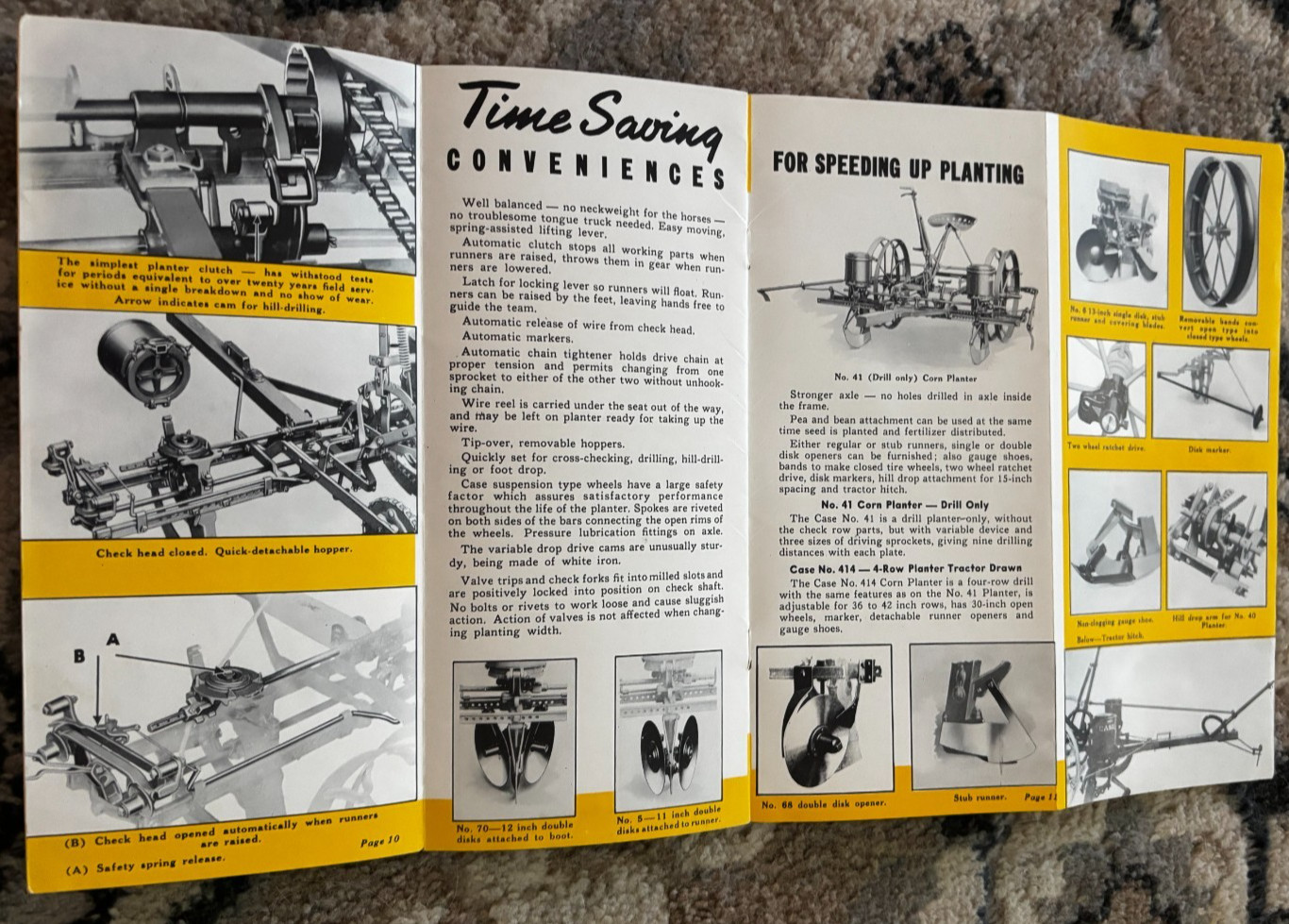 Case Tractor No. 40 Corn Planter For 1939 Brochure DCPA26
