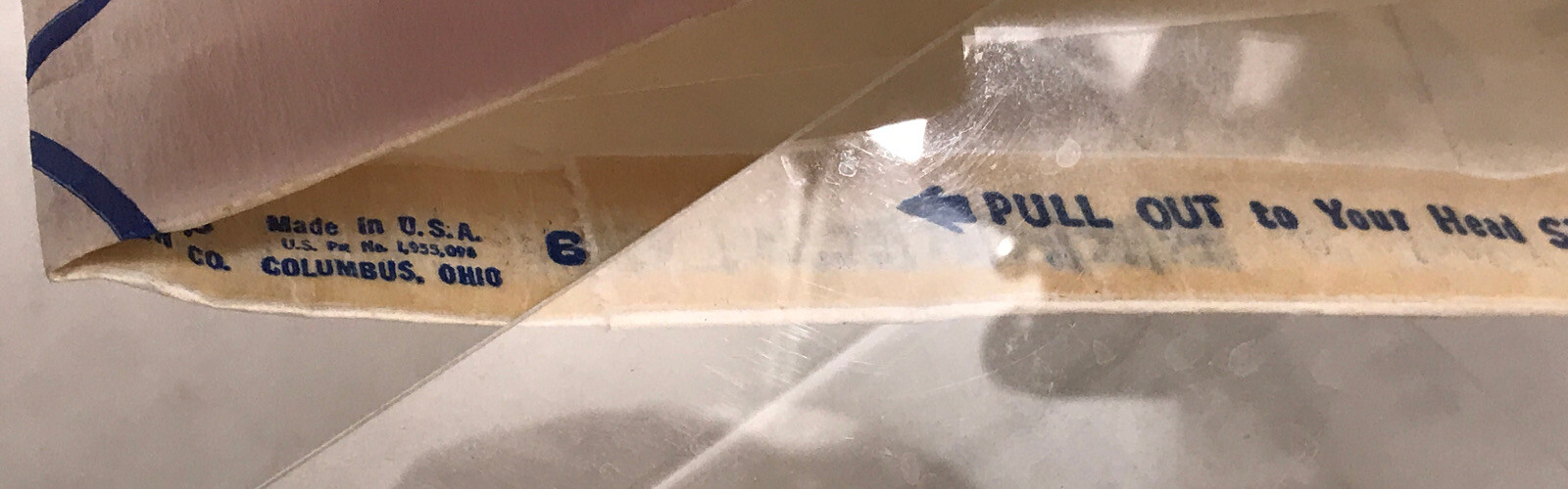De Laval Columbus OH 1960&rsquo;s Employee Paper Hat Vintage Coolers Milkers Dairy