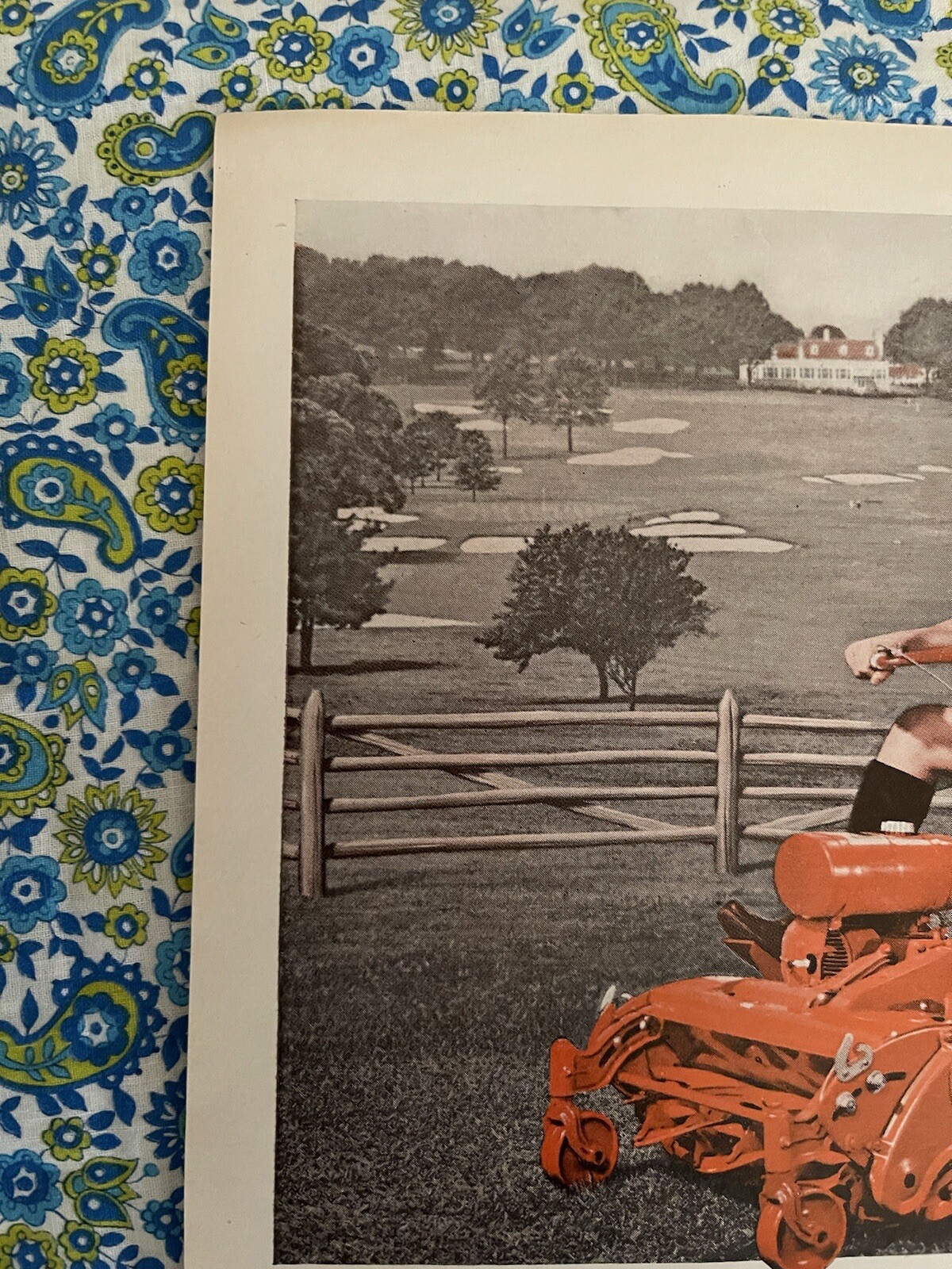 Vintage 1959 Jacobsen Estate 24 Reel Mower Print Ad