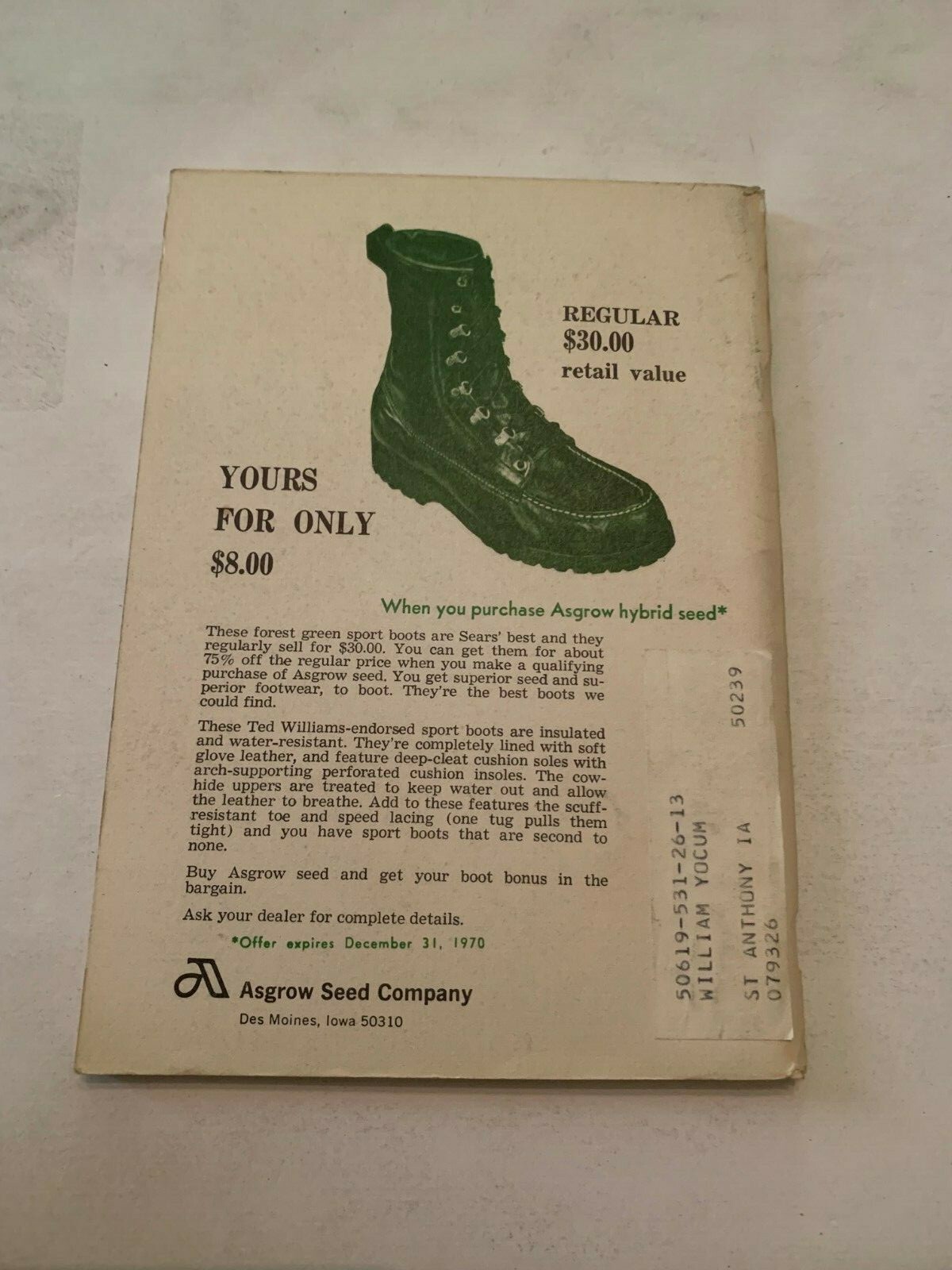 December 1970 Farmers Digest Magazine Volume 34 Number 6