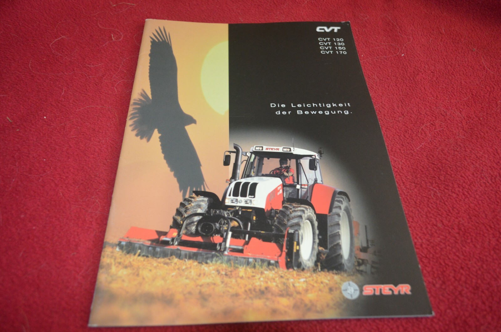 Steyr CVT 120 130 150 170 Tractor Dealer&rsquo;s Brochure FCCA