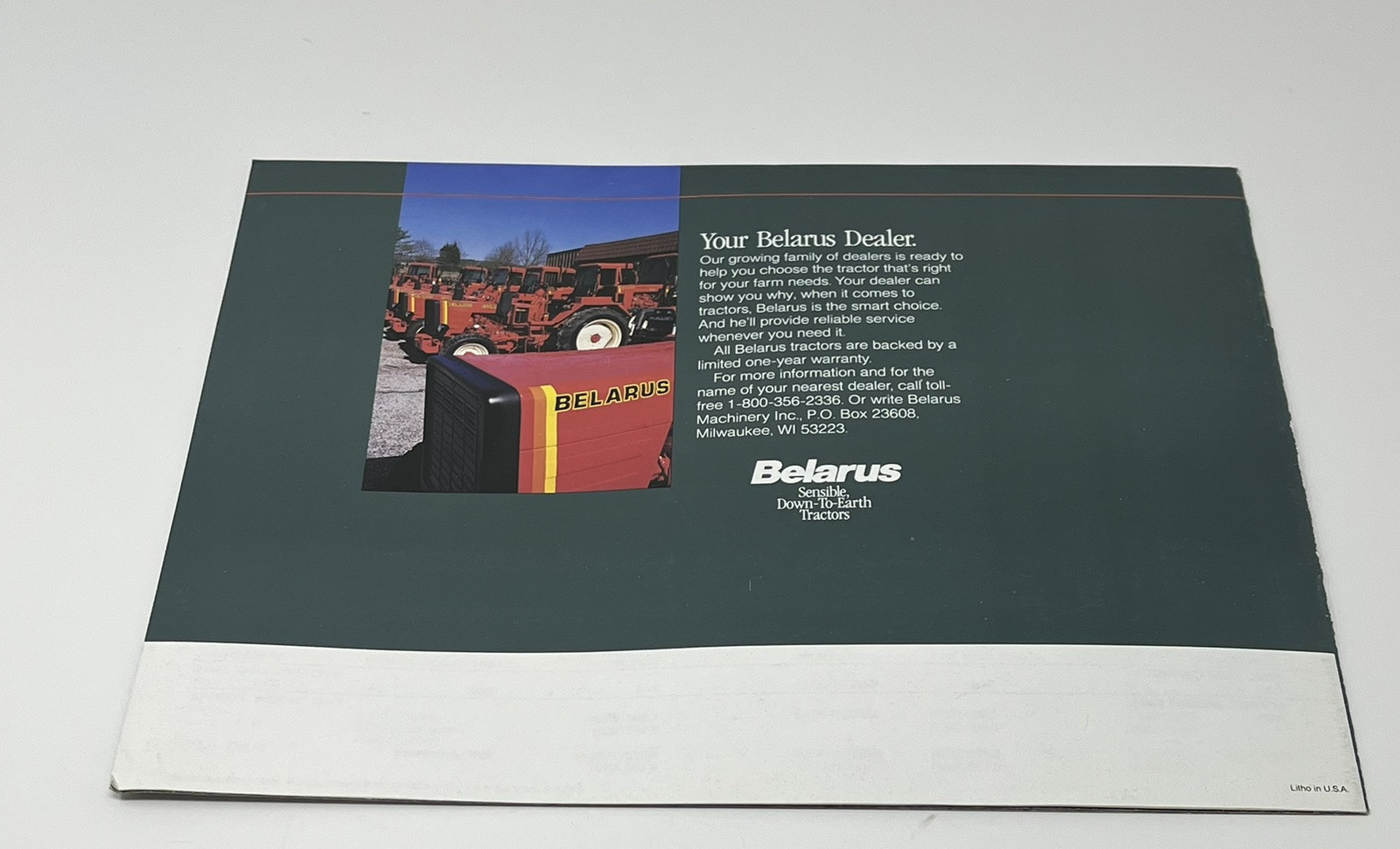 Belarus Tractors Sales Dealer Brochure Catalog Specifications Farm Smart