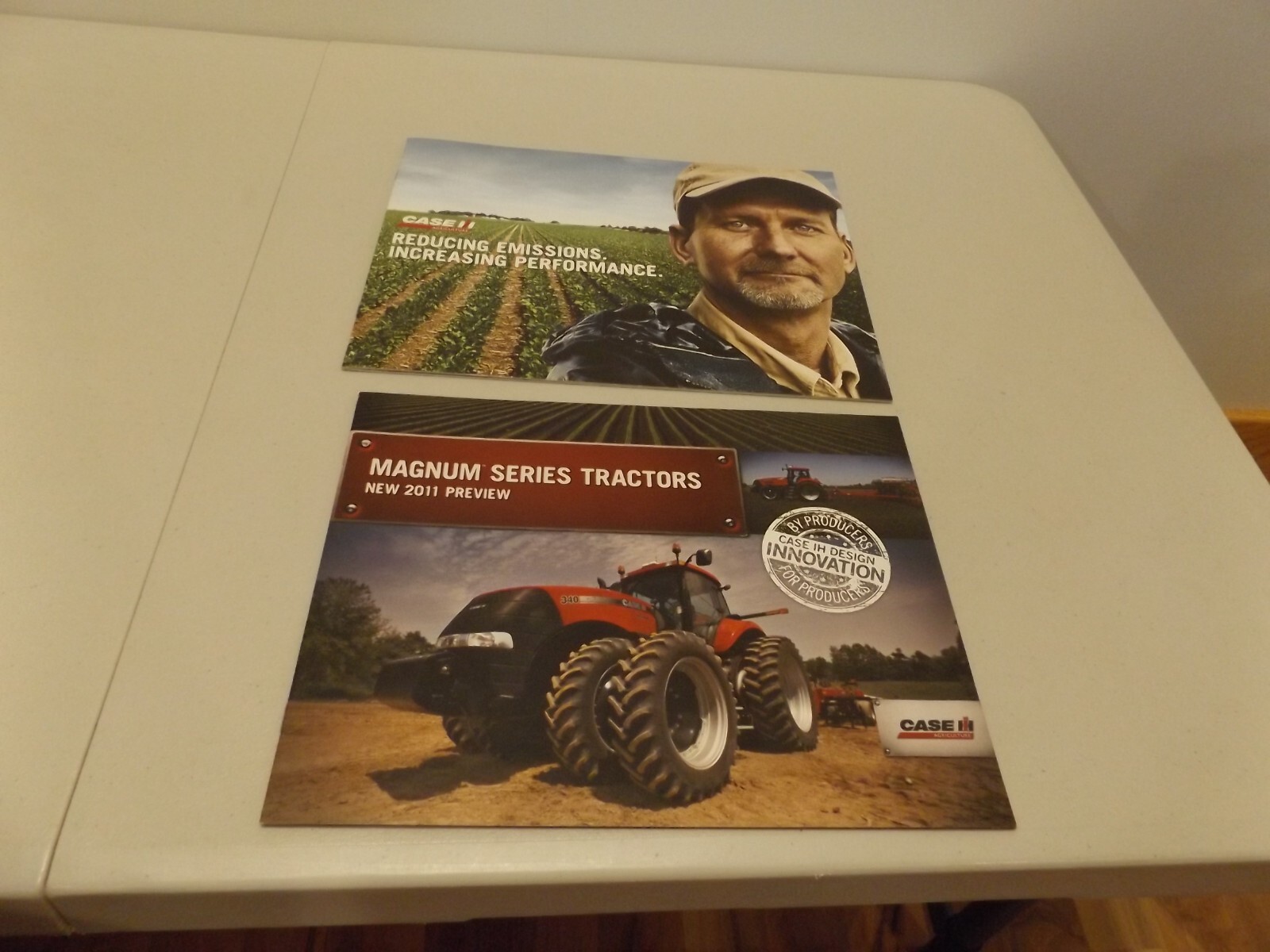 2-pc. CASE-IH MAGNUM SERIES TRACTORS, # CIH7301001 2010, CIH4261003 2010