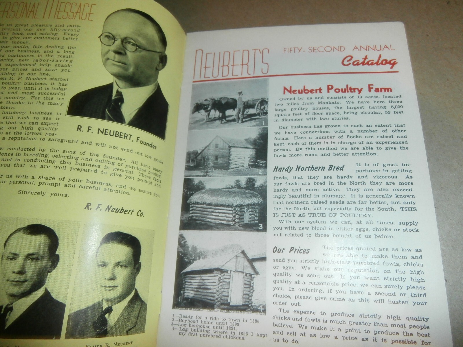 Vintage 1945 Neubert&rsquo;s Neubert Poultry + Supply Catalog Mankato MN