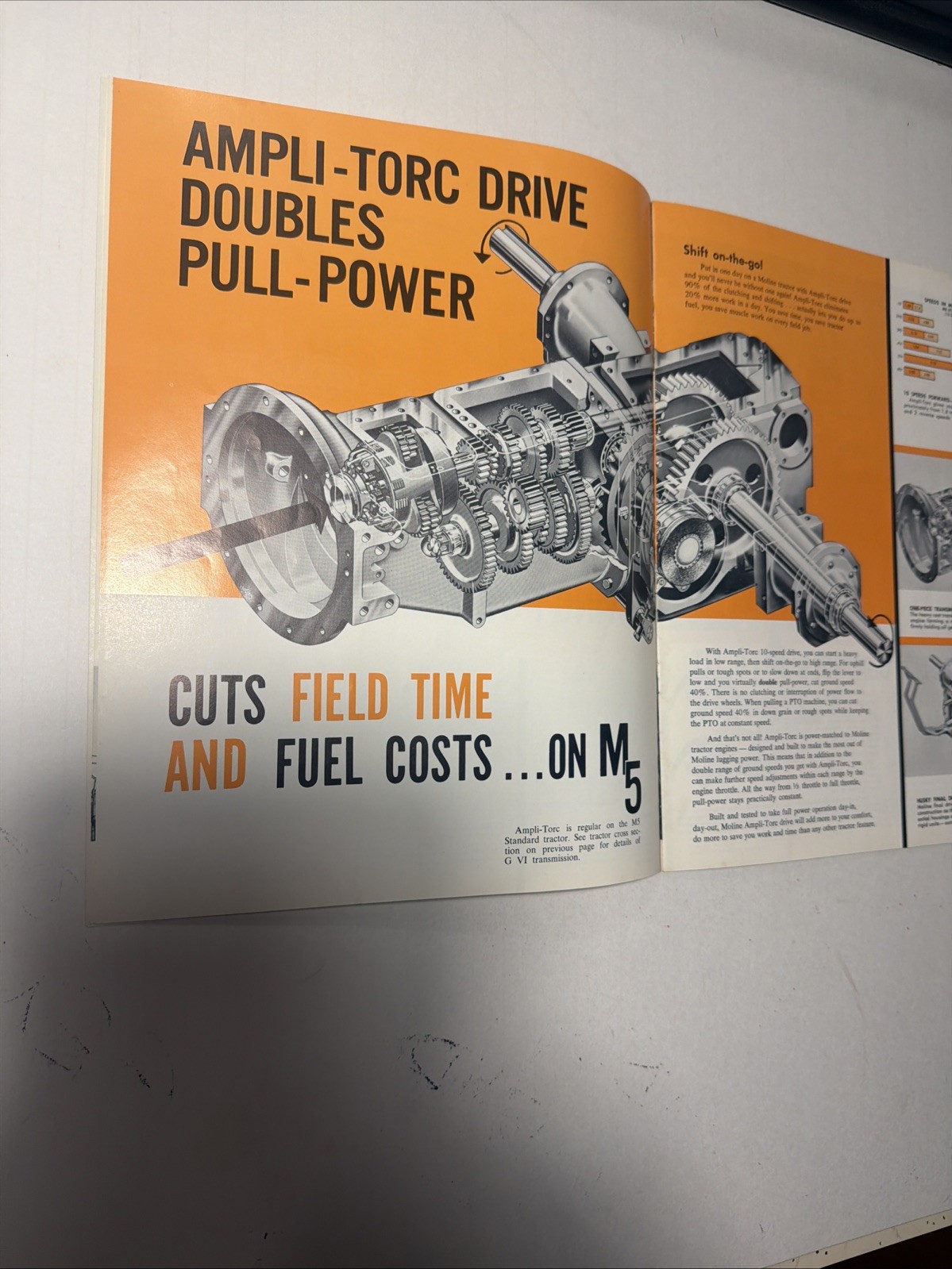 MINNEAPOLIS-MOLINE M5 AND G VI TRACTORS 16 PAGES 1960 Sales Brochure