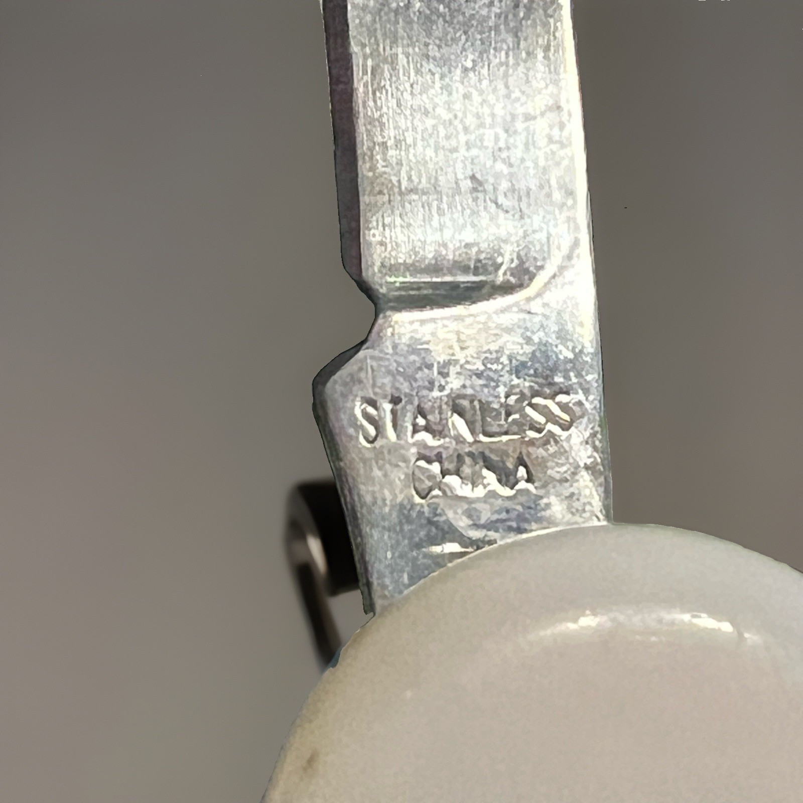 Mantis Tiller Advertising Keychain Mini Pocket Knife Blade File Scissors Tool