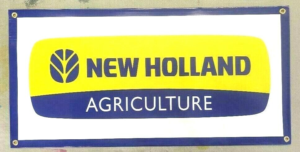 NEW HOLLAND AGRICULTURE BANNER- 48&Prime; X 24&Prime;