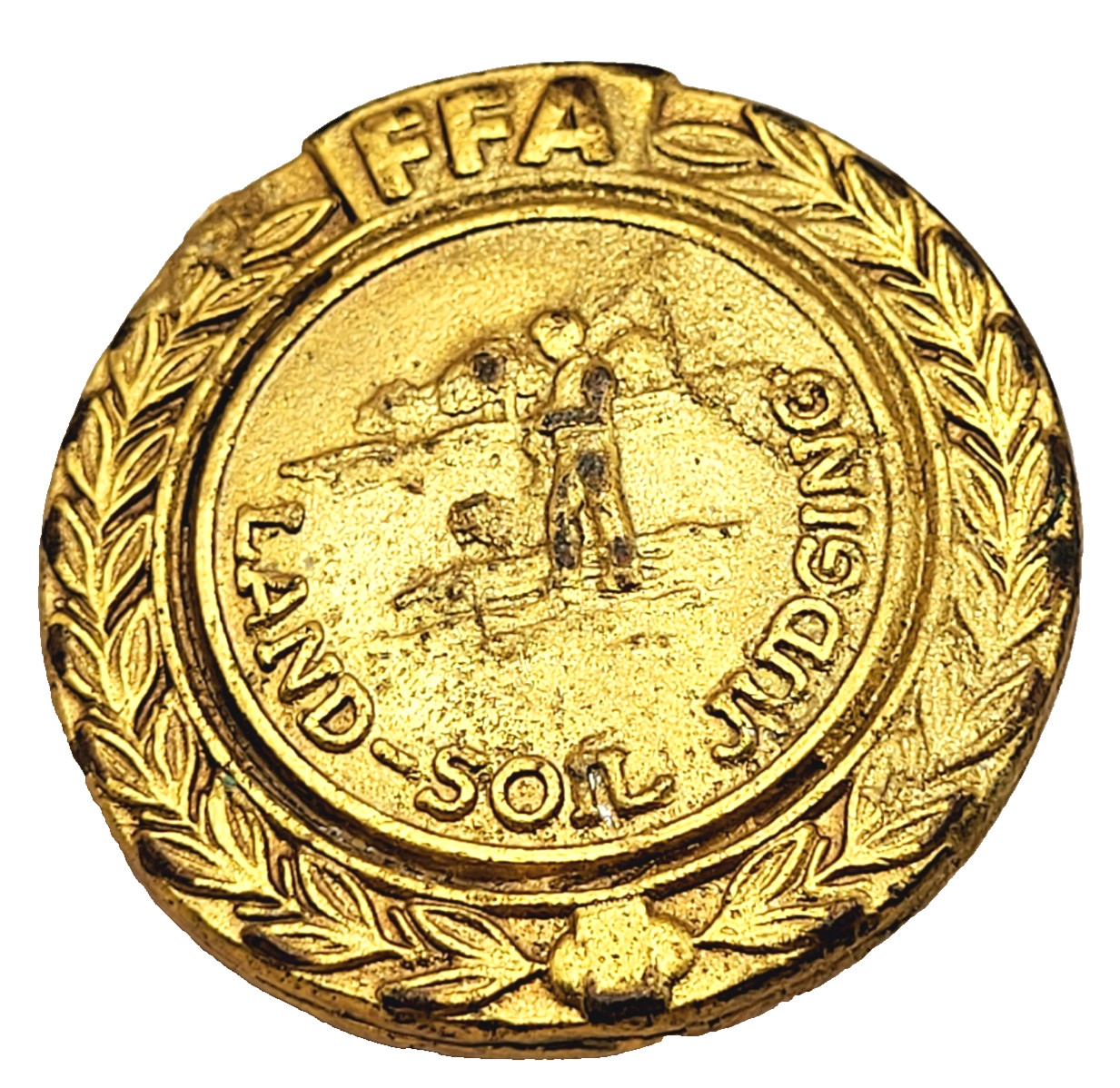 Vintage Future Farmers of America FFA Land-Soil Judging Pin