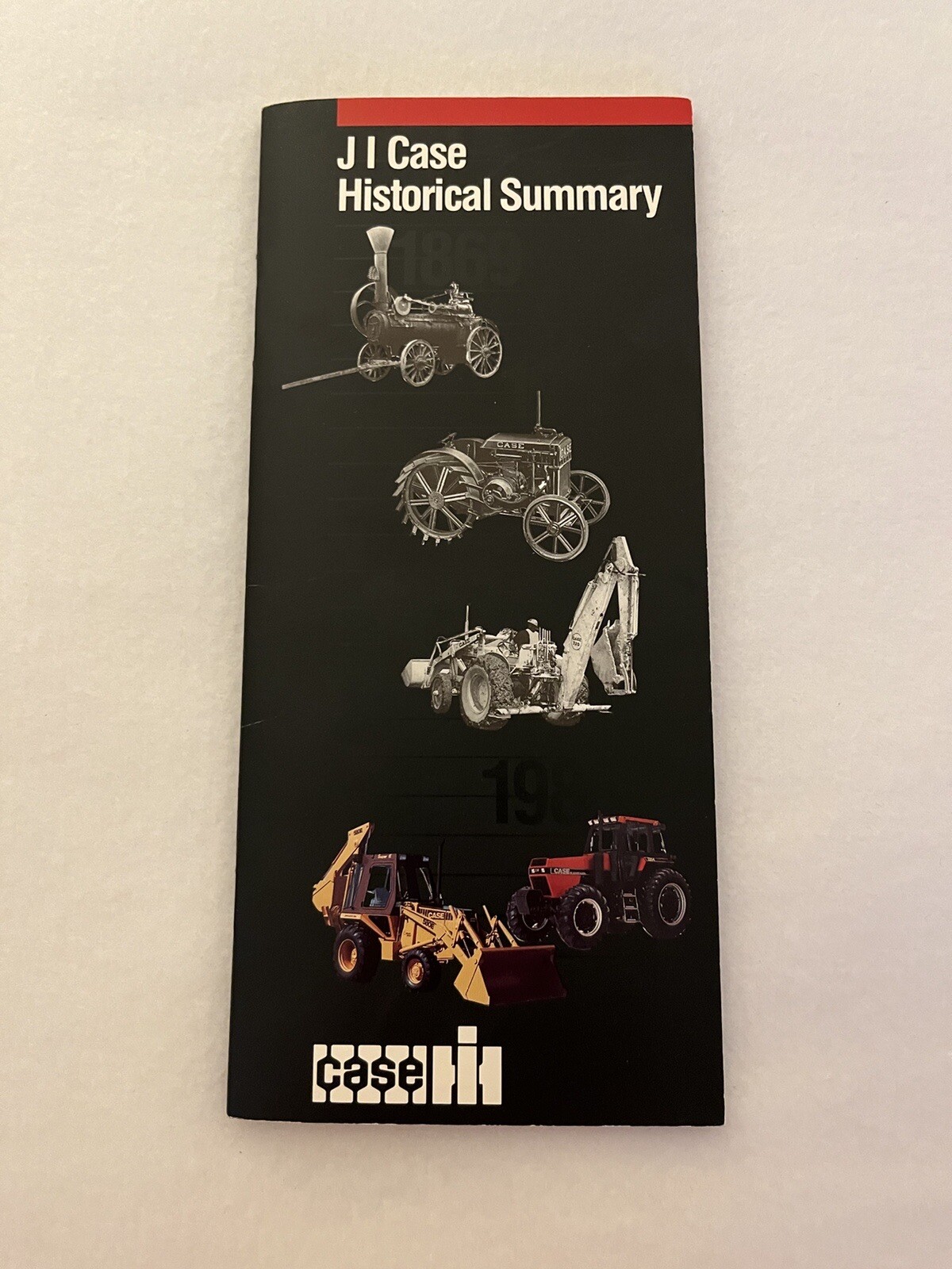 JI CASE HISTORICAL SUMMARY BOOKLET 🌺