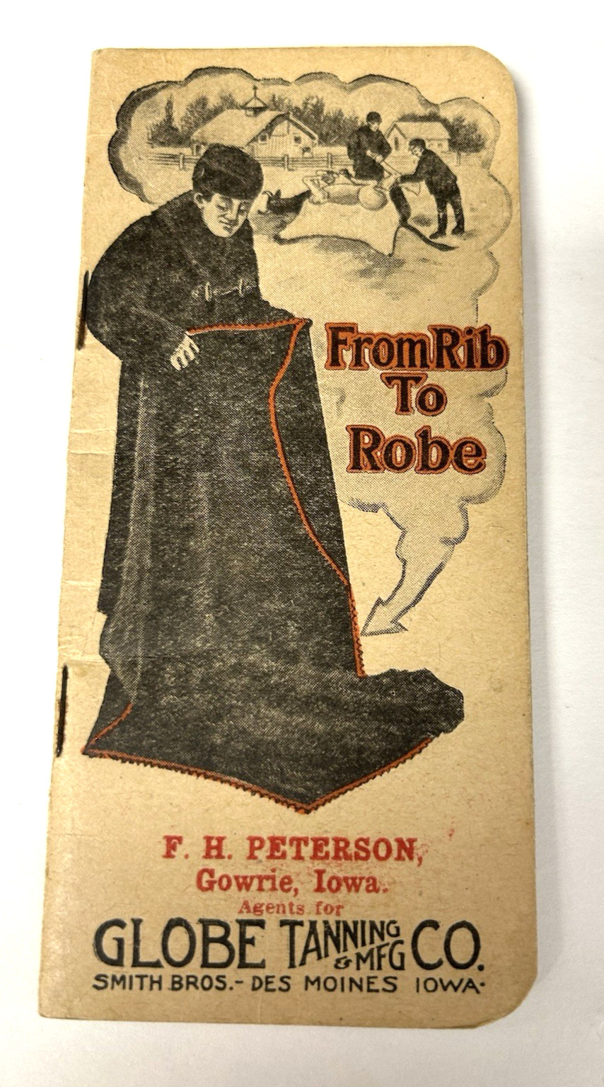 From Rib to Robe – Annual Memo Book 1917-18 F H Peterson Gowrie Iowa