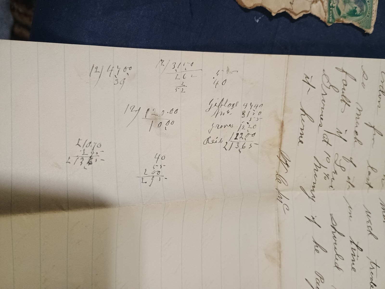 Vintage 1890 M&rsquo;EMEN & SMITH Farm Implements,Letter & Envelope