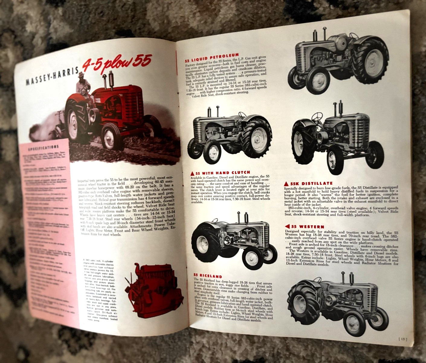 Massey Harris Buyers Guide for 1951 Brochure DCPA26