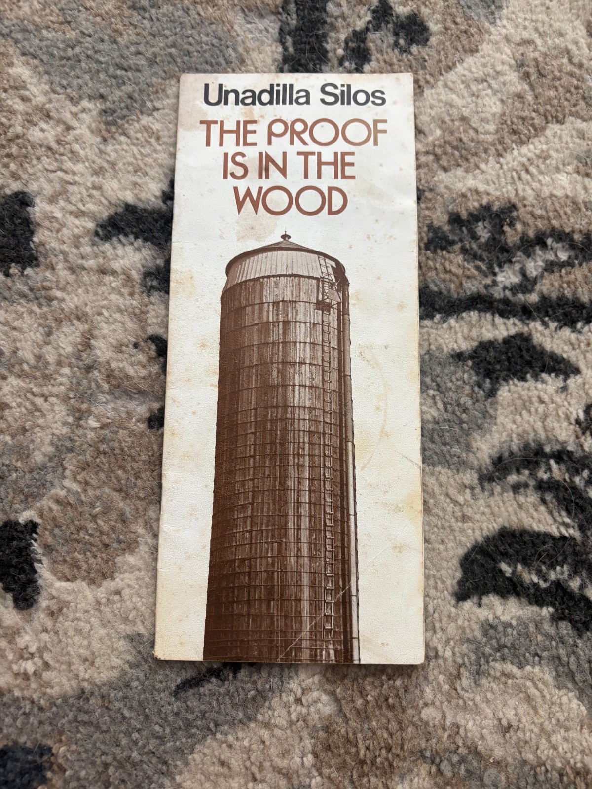 Unadilla Wood Silo For 1976 Brochure DCPA26