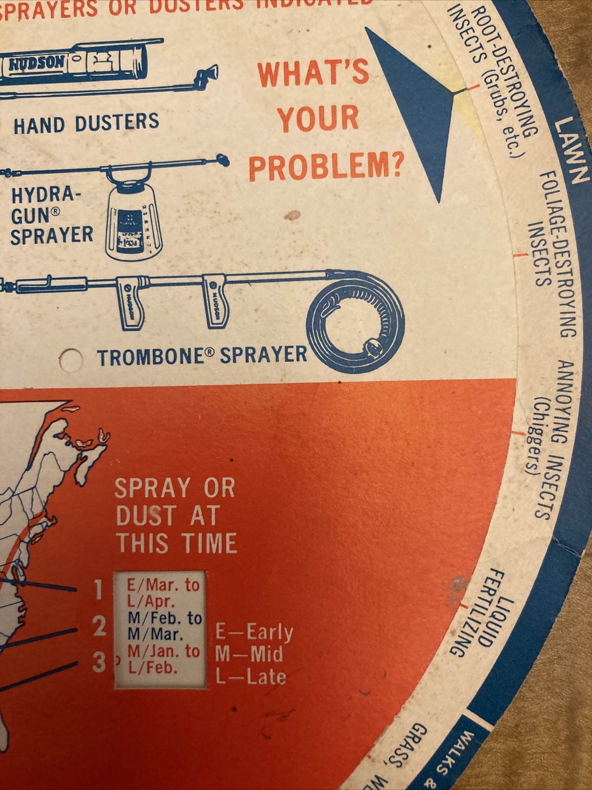 1963 H D Hudson Sprayer Manufacturing Company Advertising Select O Wheel 2120