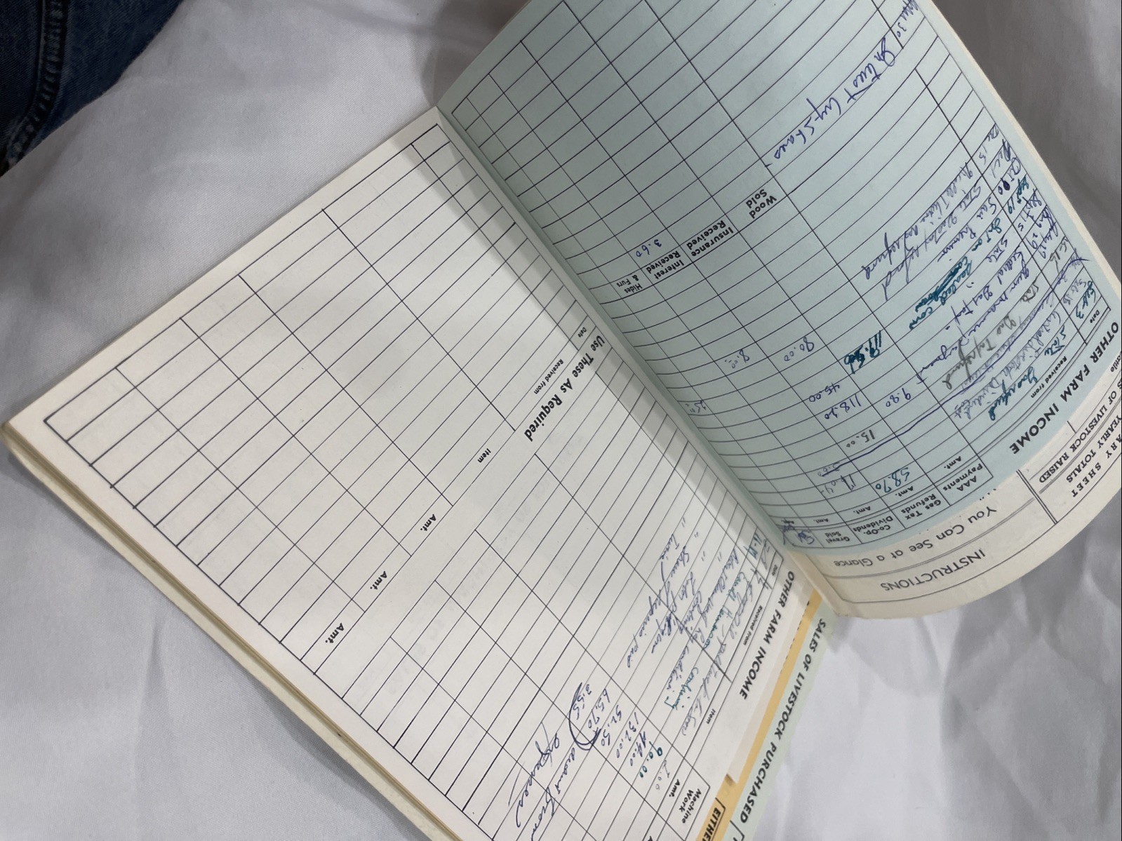 Gaylord MN Feedmill Farmers Record Book