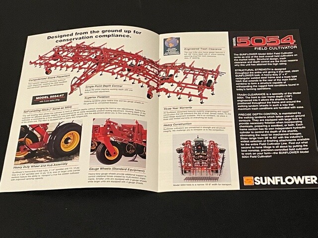 Sunflower Series 5000 Field Cultivator & 9000 Grain Drill Dealer&rsquo;s Brochure