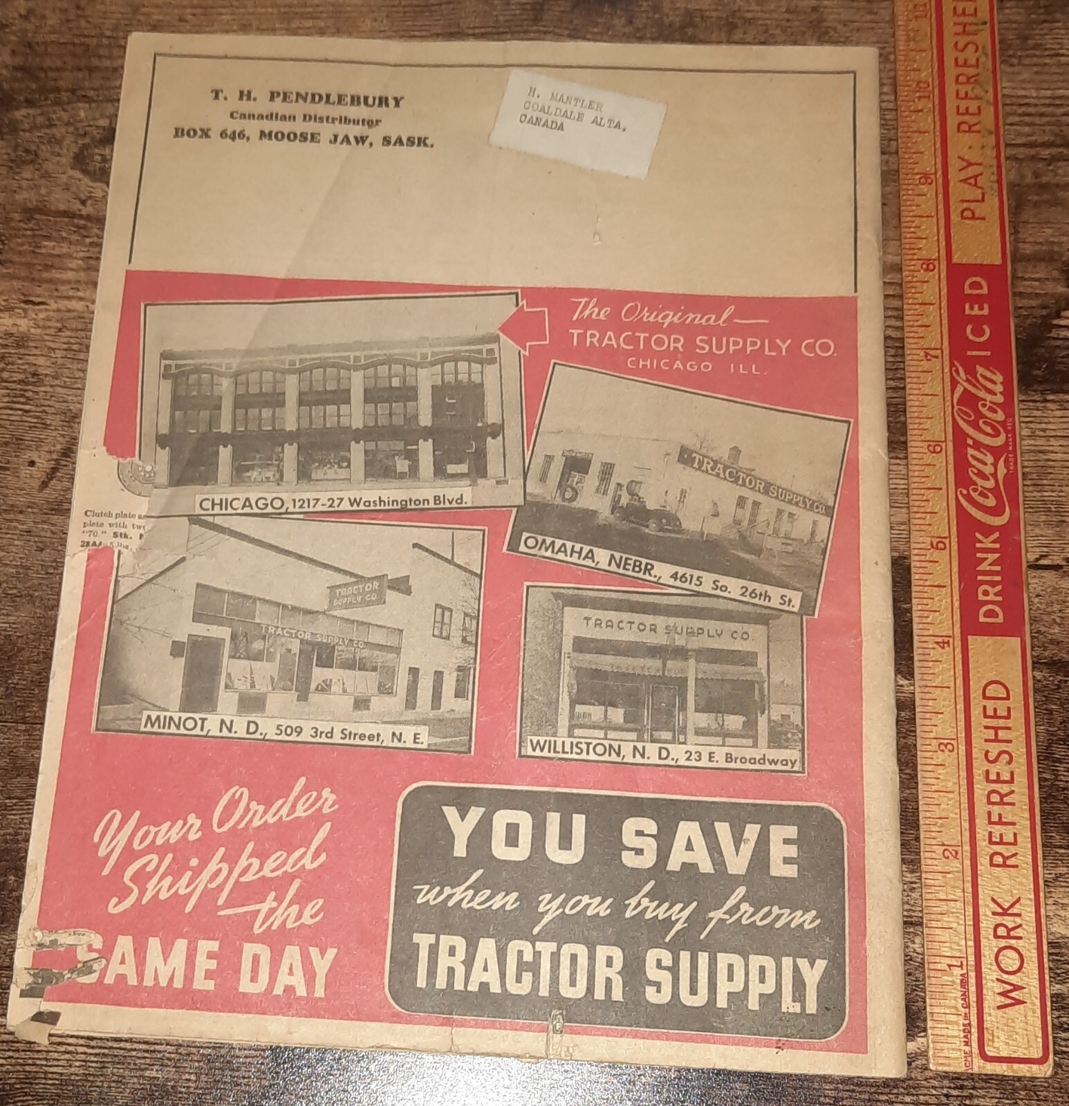 Tractor Supply Co. Guaranteed New Parts 1942 Order Guide IHC Fordson Hart-Parr