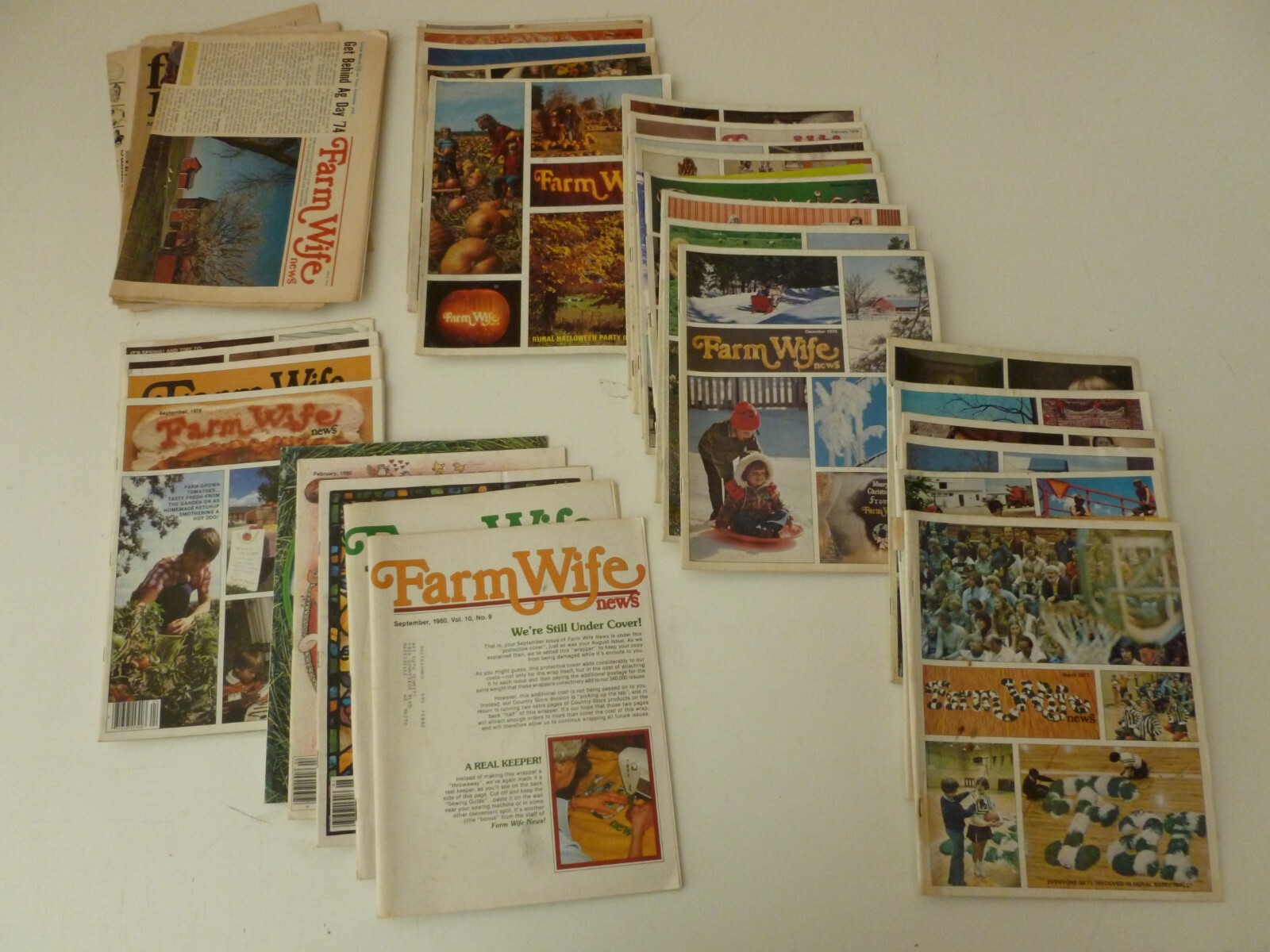 FARM and WIFE MAGAZINEs Lot (partial from 1972 through 1983) 30 magazines total