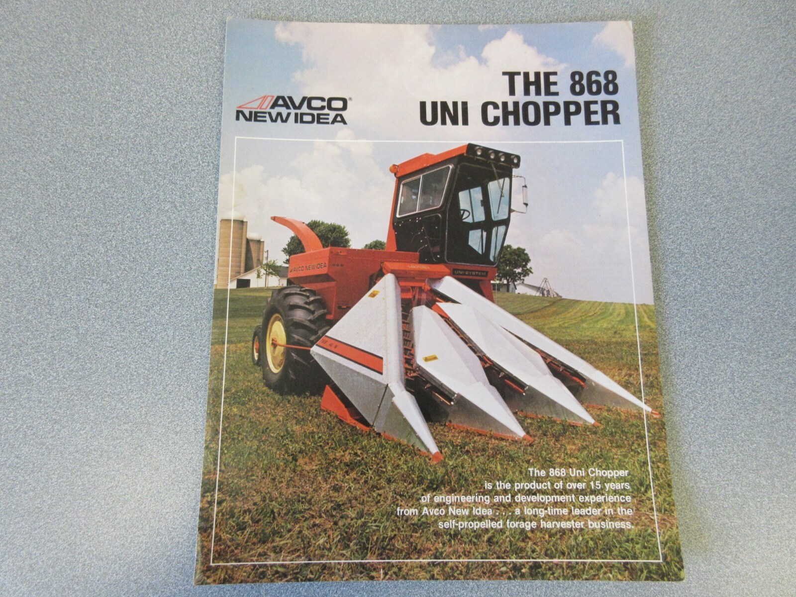 Avco New Idea 868 Uni Chopper Sales Brochure