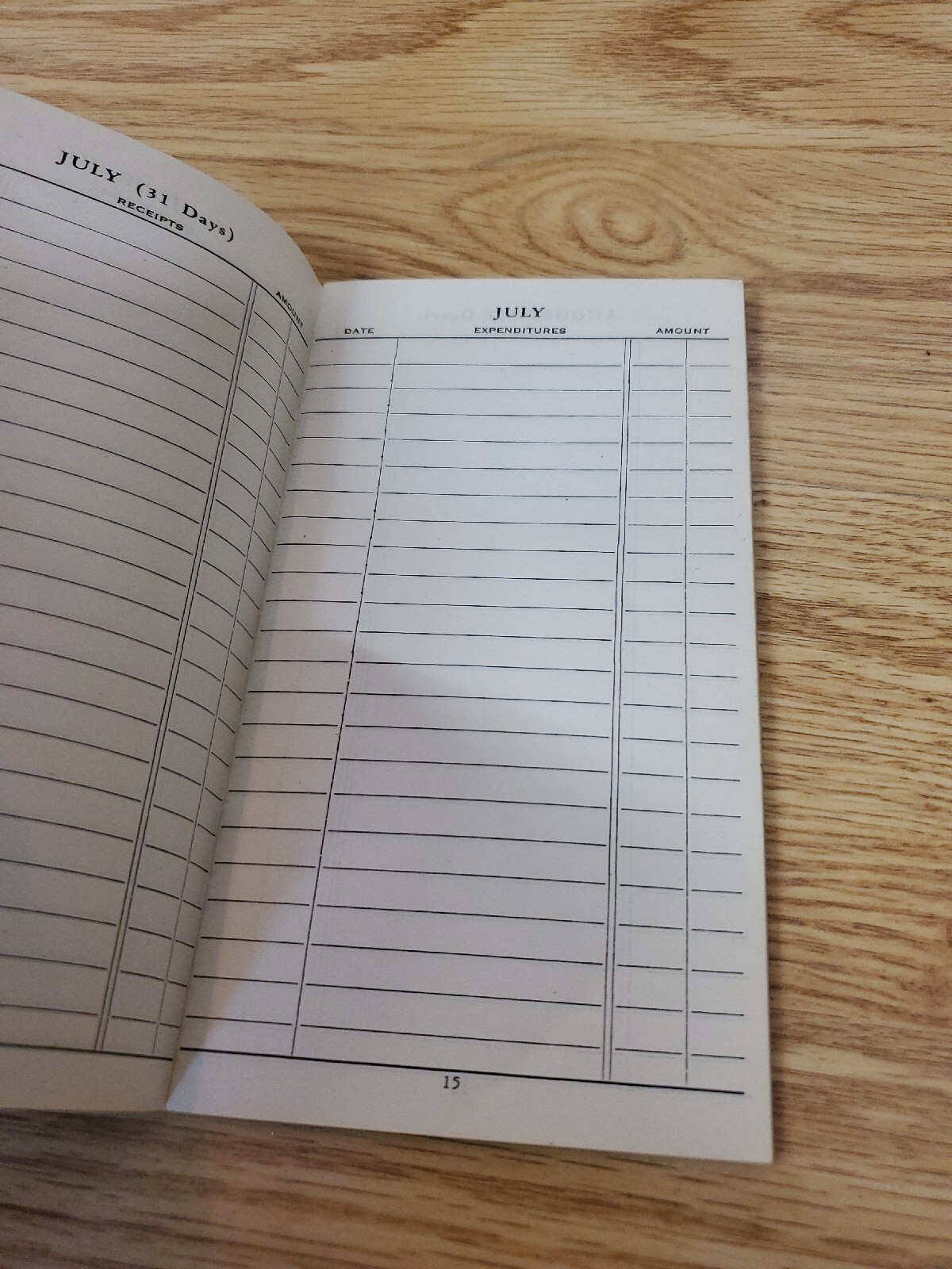 VTG 1943 Continental Farm And Livestock Record Book Lee Center Illinois