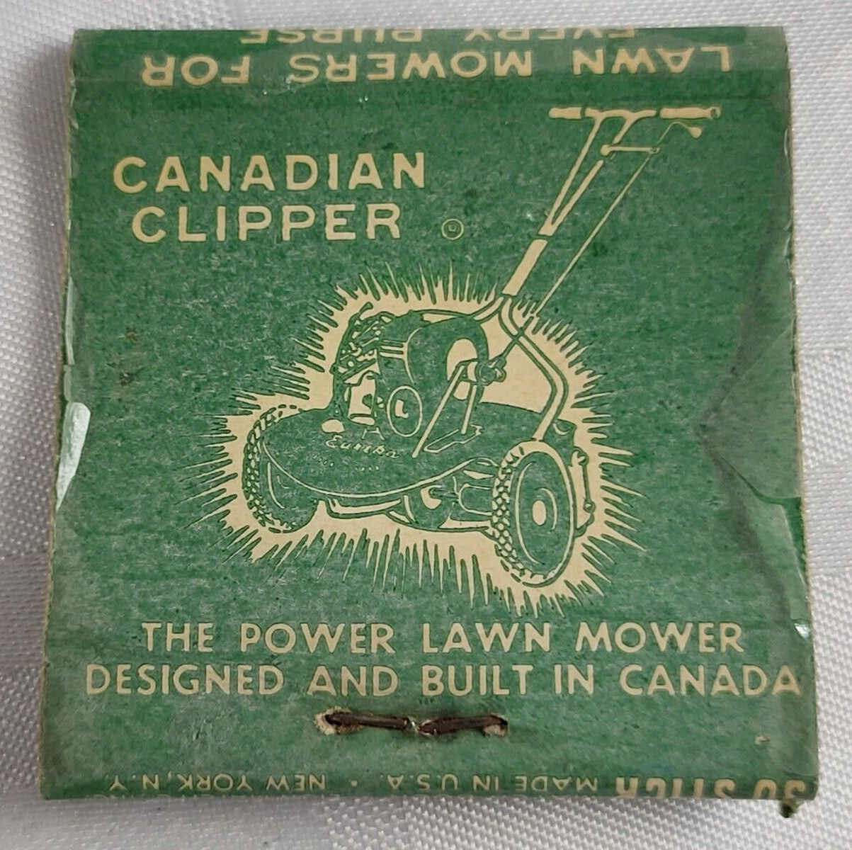 1940&rsquo;S EUREKA WOODSTOCK CANADA CANADIAN CLIPPER LAWN MOWER ADVERTISING VINTAGE