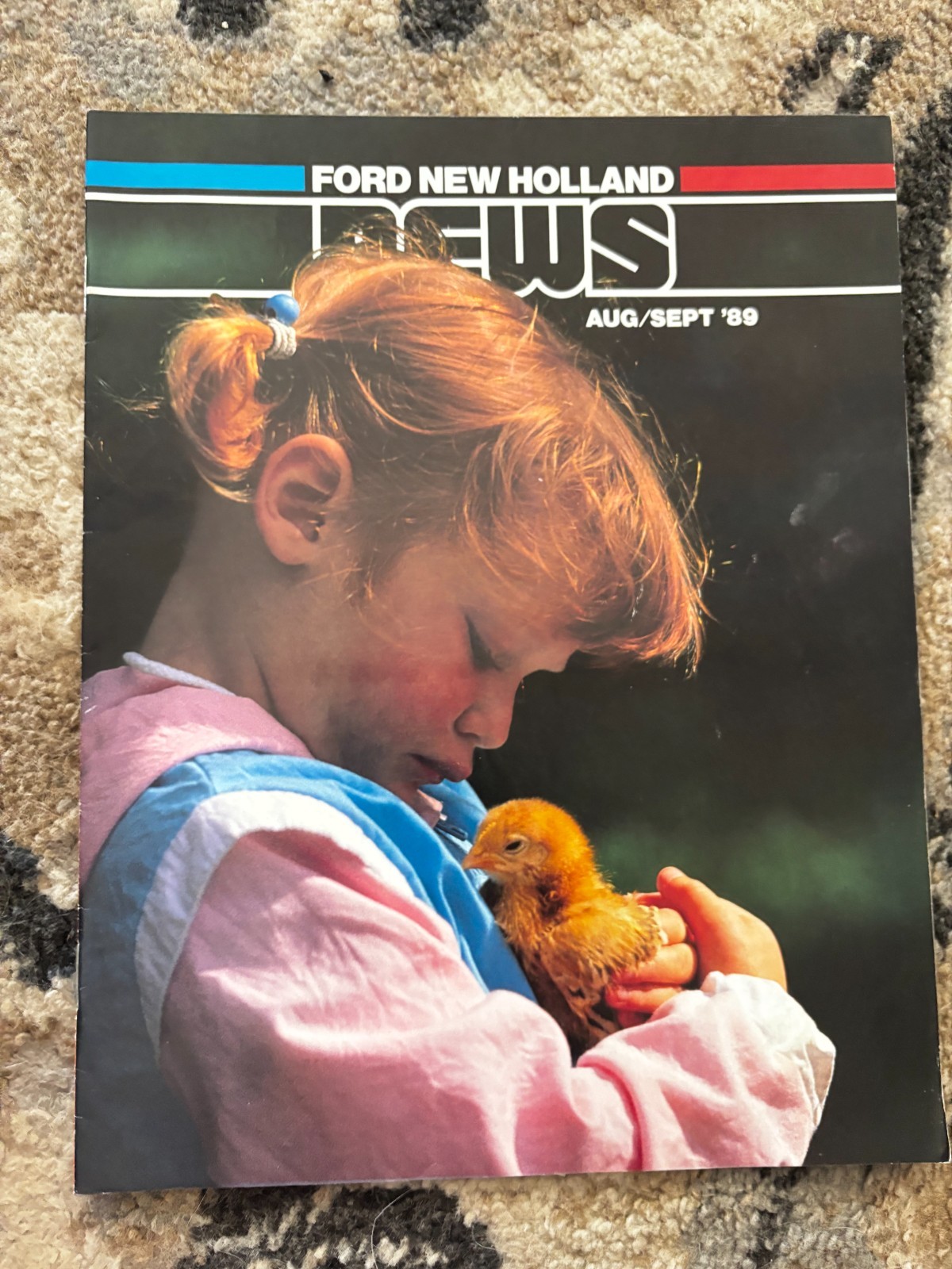Ford New Holland News Aug/Sept 1989 Brochure DCPA26