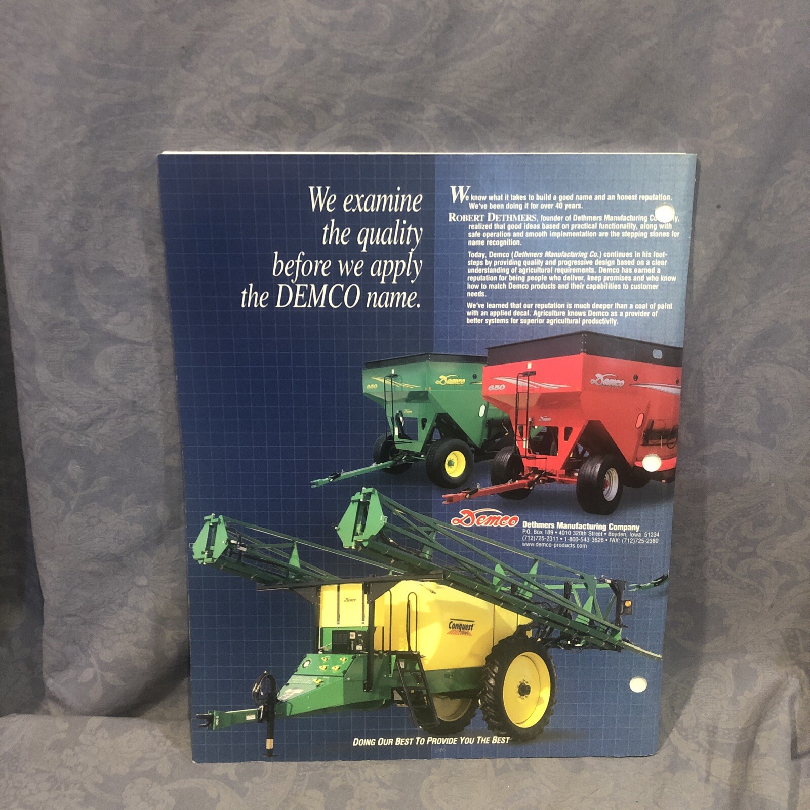 Demco 2002 Farm Equipment Catalog