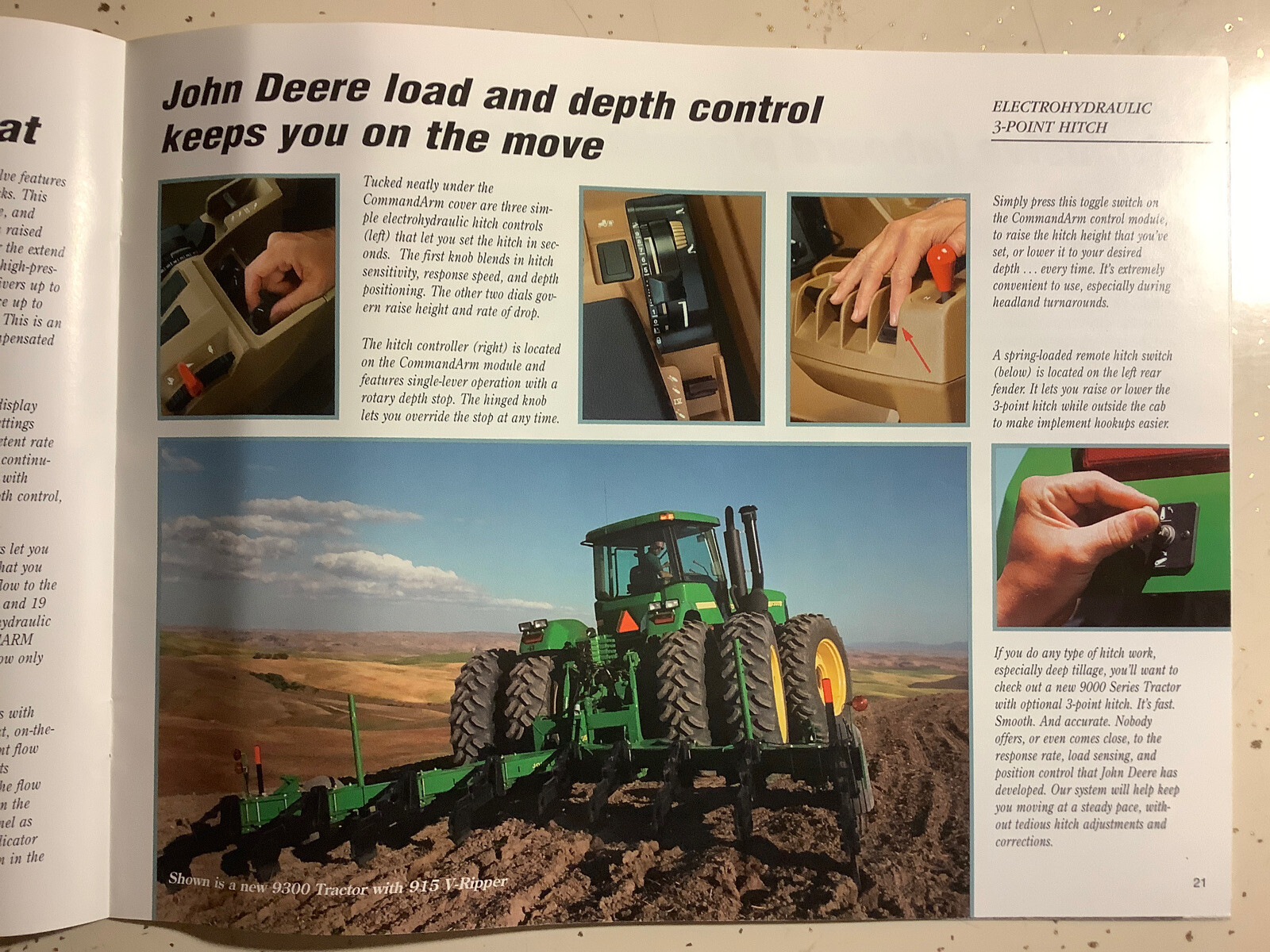 John Deere NEW 260-425 HP 9000 SERIES TRACTOR 32 PAGES 2003 Sales Brochure