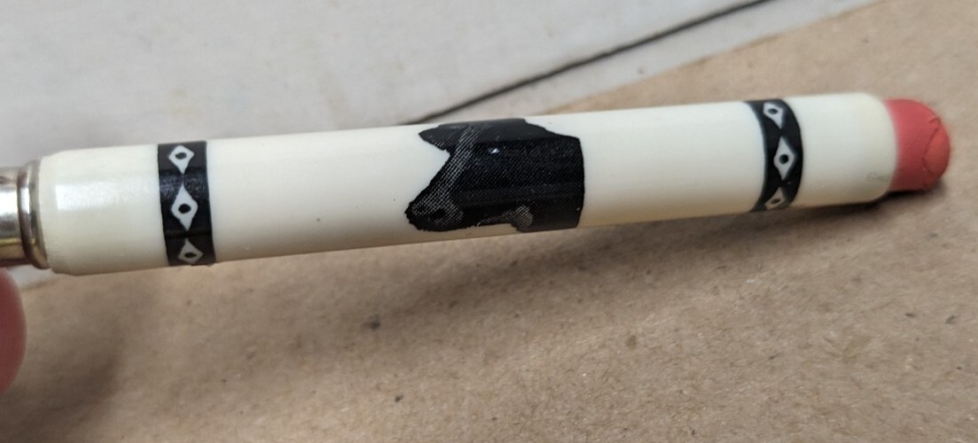 Vintage Rosedale Farm Holsteins Milton Willis Meier Farmersburg IA Bullet Pencil