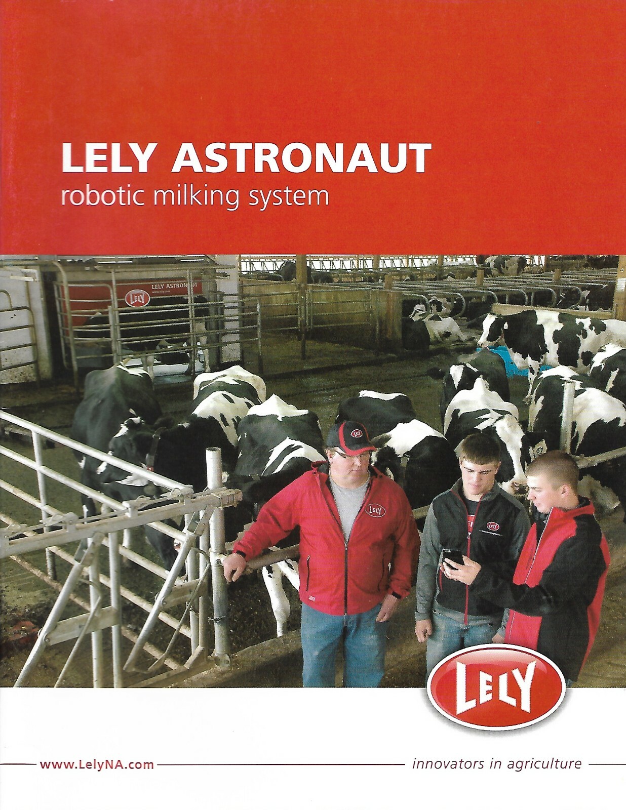 Farm Brochure – Lely – Astronaut Robotic Dairy Cow Milking System c2015 (F7775)