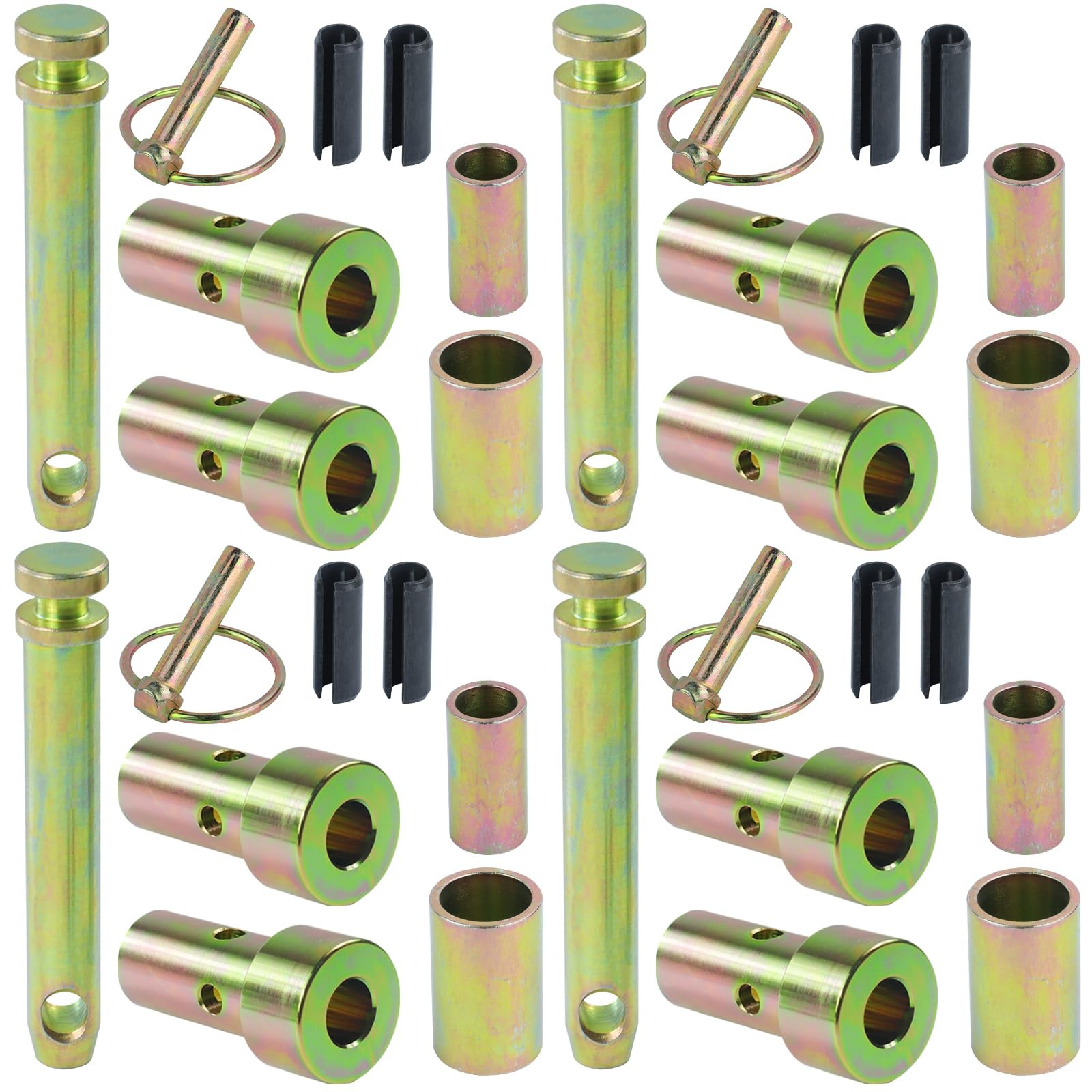 BOSFLAG 4 Pack TK95029 CAT 1 Quick Hitch Adapter Bushing Kit, Including Link …