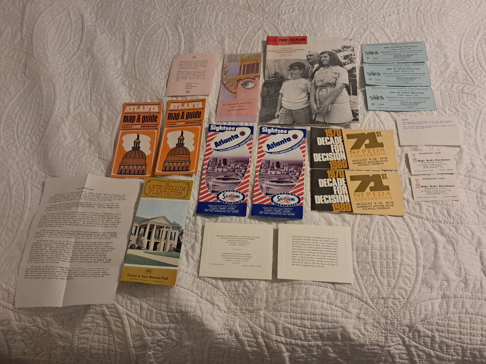 1970 National Farm & Power Equipment Dealers Association Convention Atlanta Ga.s