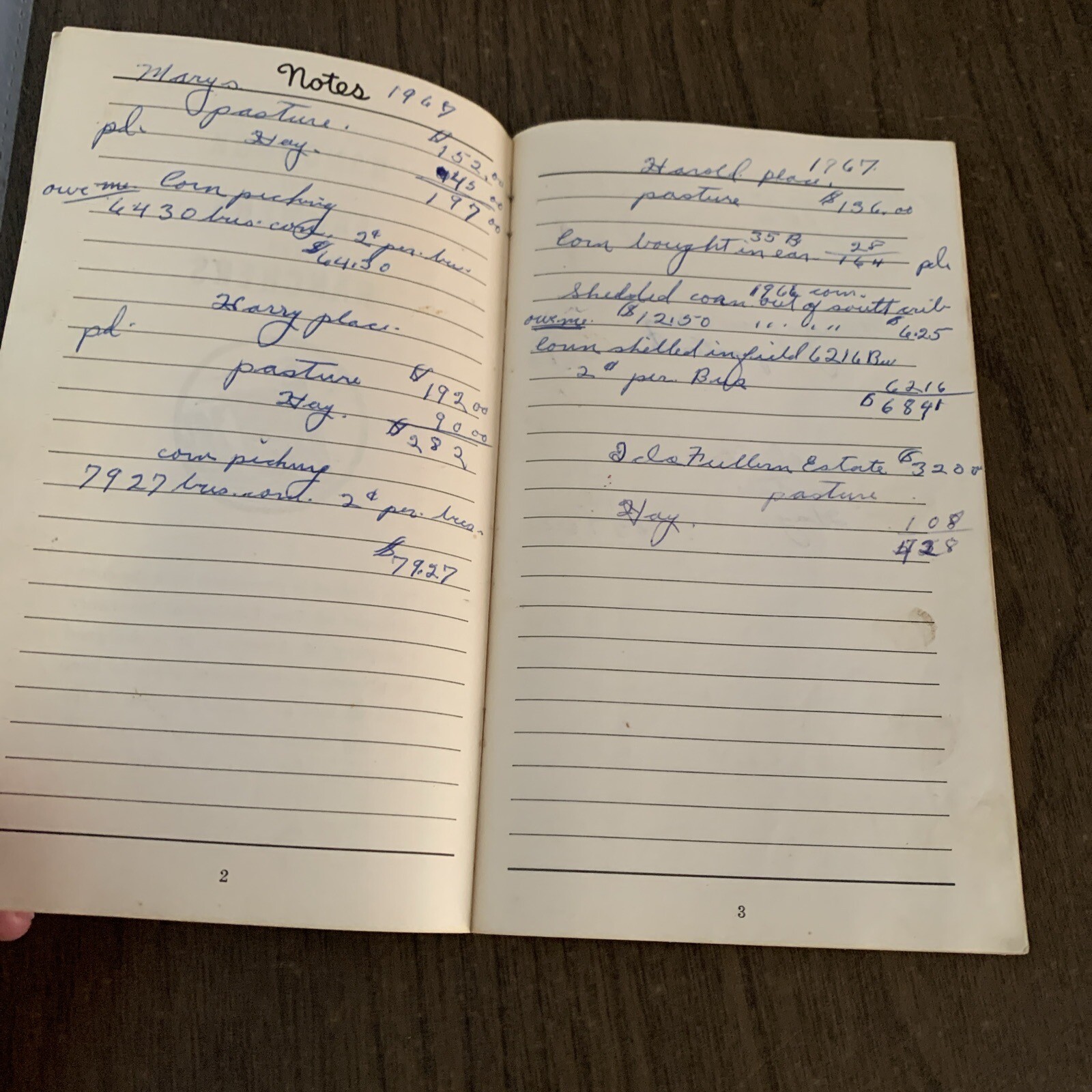 Vtg Prudential Insurance Company Of America Farmers & Ranchers Notebook