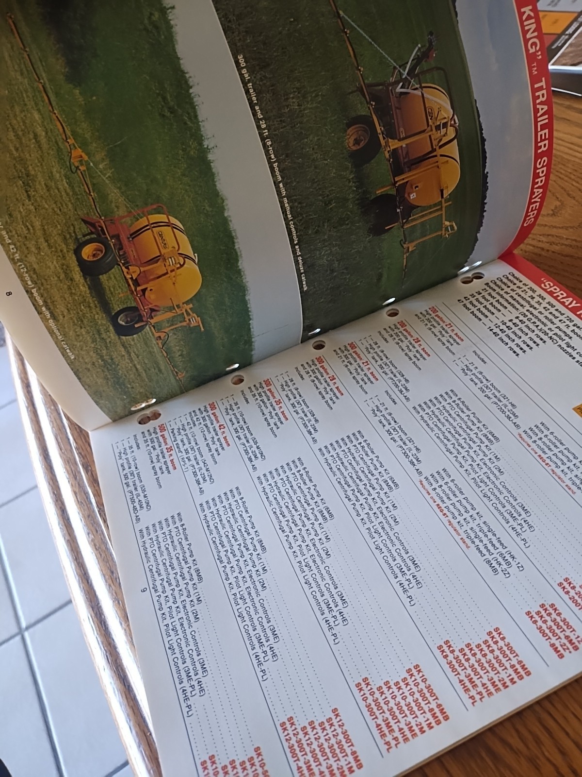 Vtg 1982 Century Sprayers Catalog Dealer Brochure Westeel Inc. Poly Tanks Parts