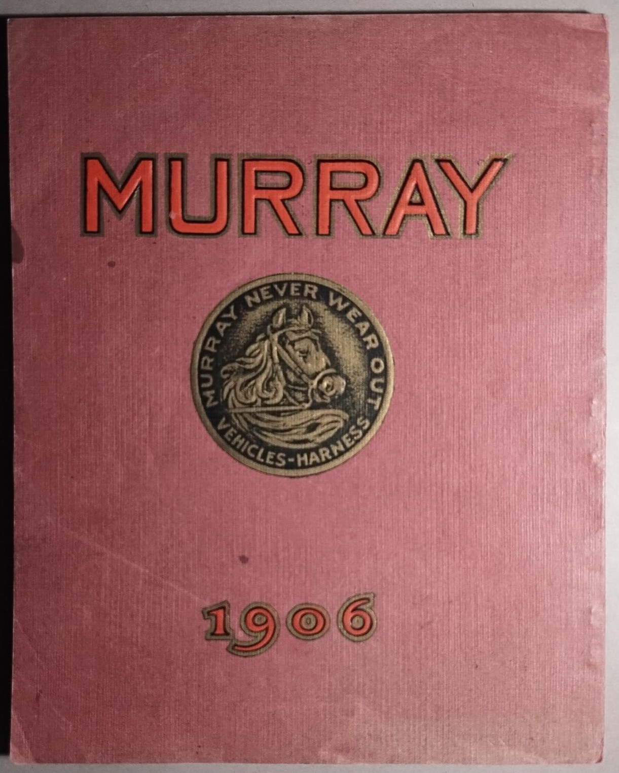 1906 Murray Carriage Buggy Delivery Wagon Cincinnati OH Catalog Original B1-17