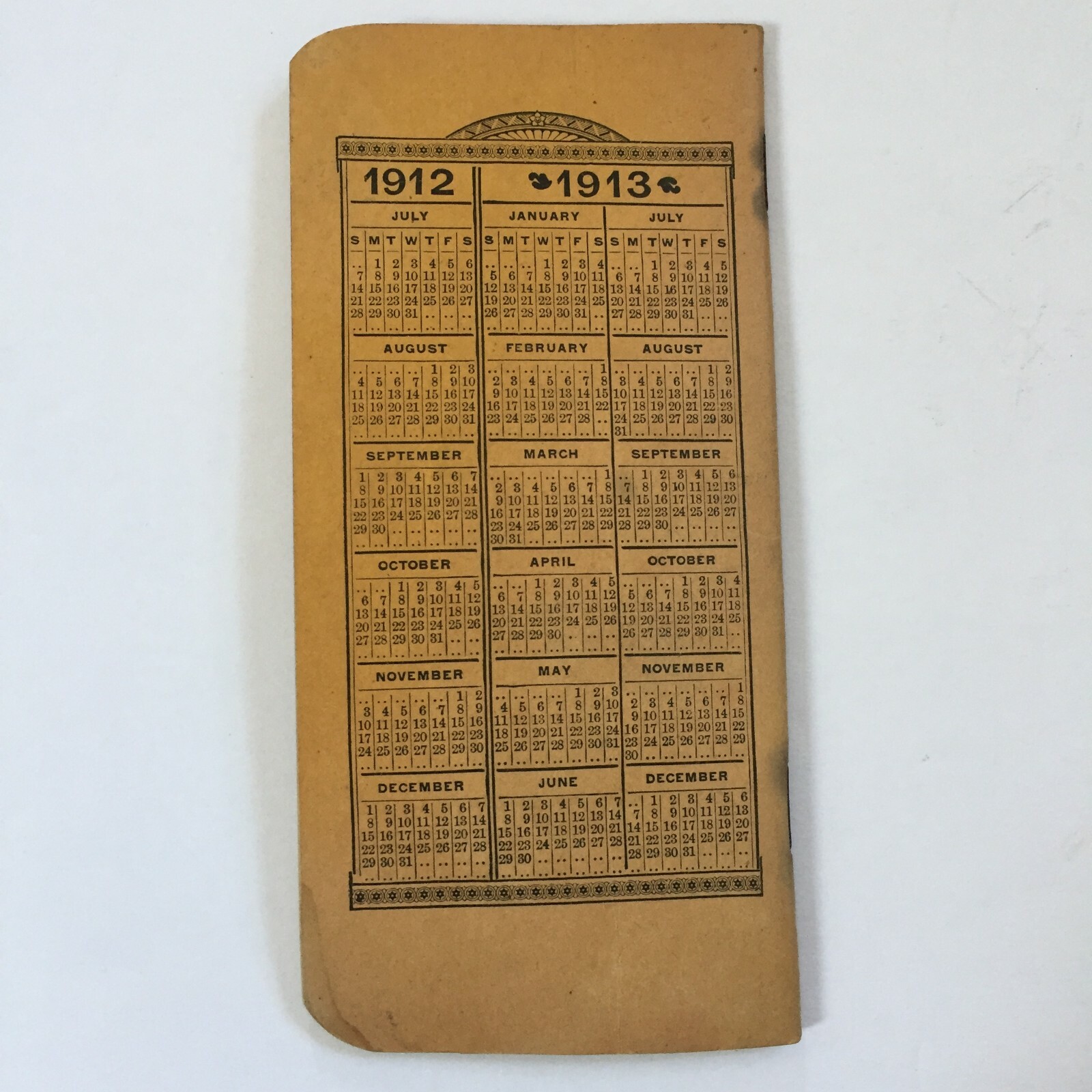 Vintage 1912 1913 Dempwolf&rsquo;s Fertilizers Pocket Notebook York Chemical Works PA