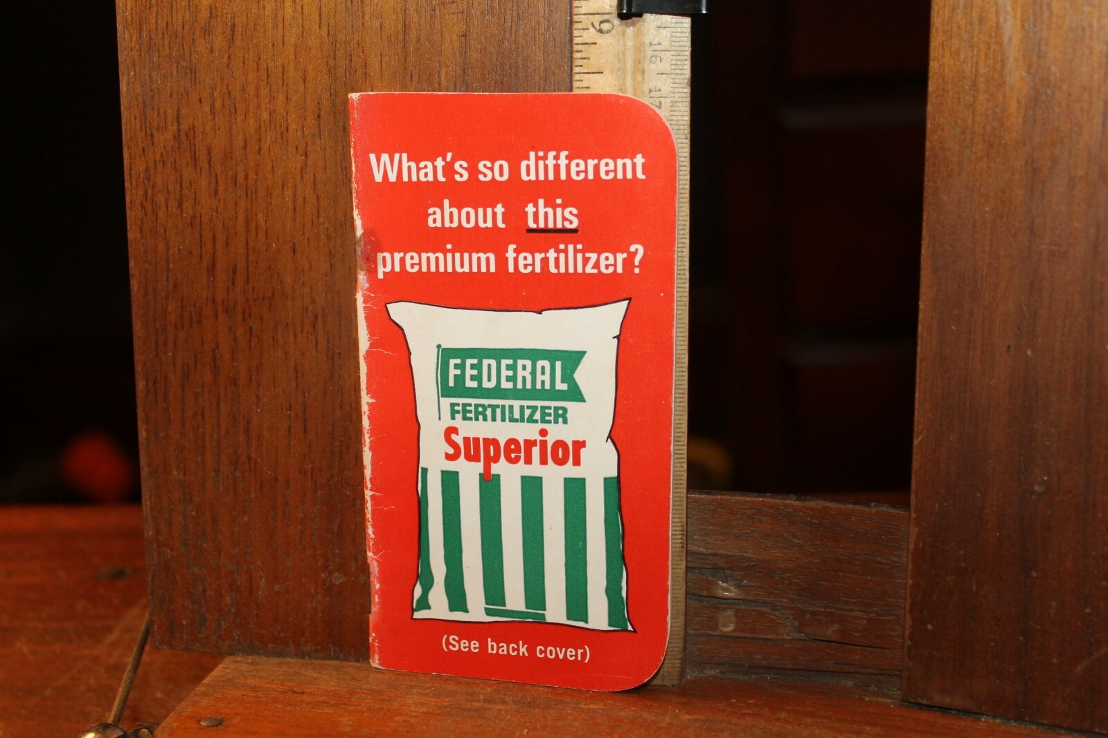 Vintage 1940&rsquo;s Federal Fertilizer Superior Notebook