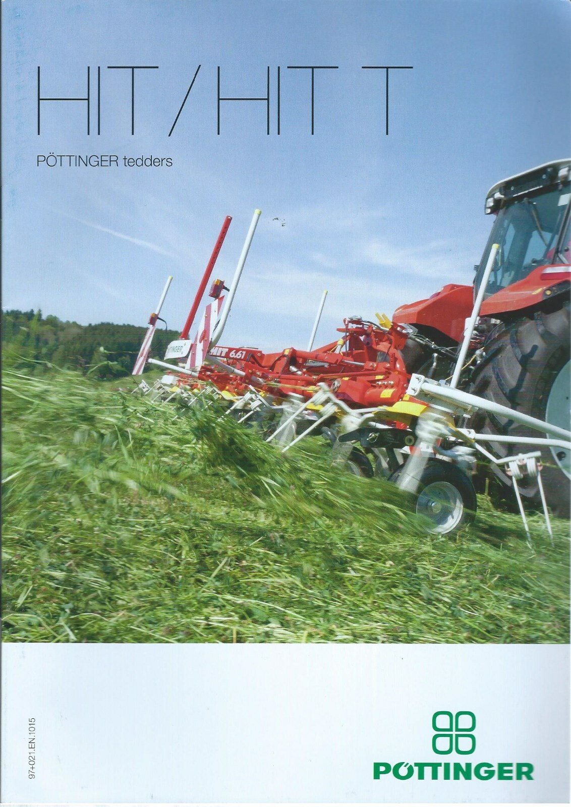 Farm Implement Brochure – Pottinger – HIT HIT-T series – Tedders – c2015 (F7171)